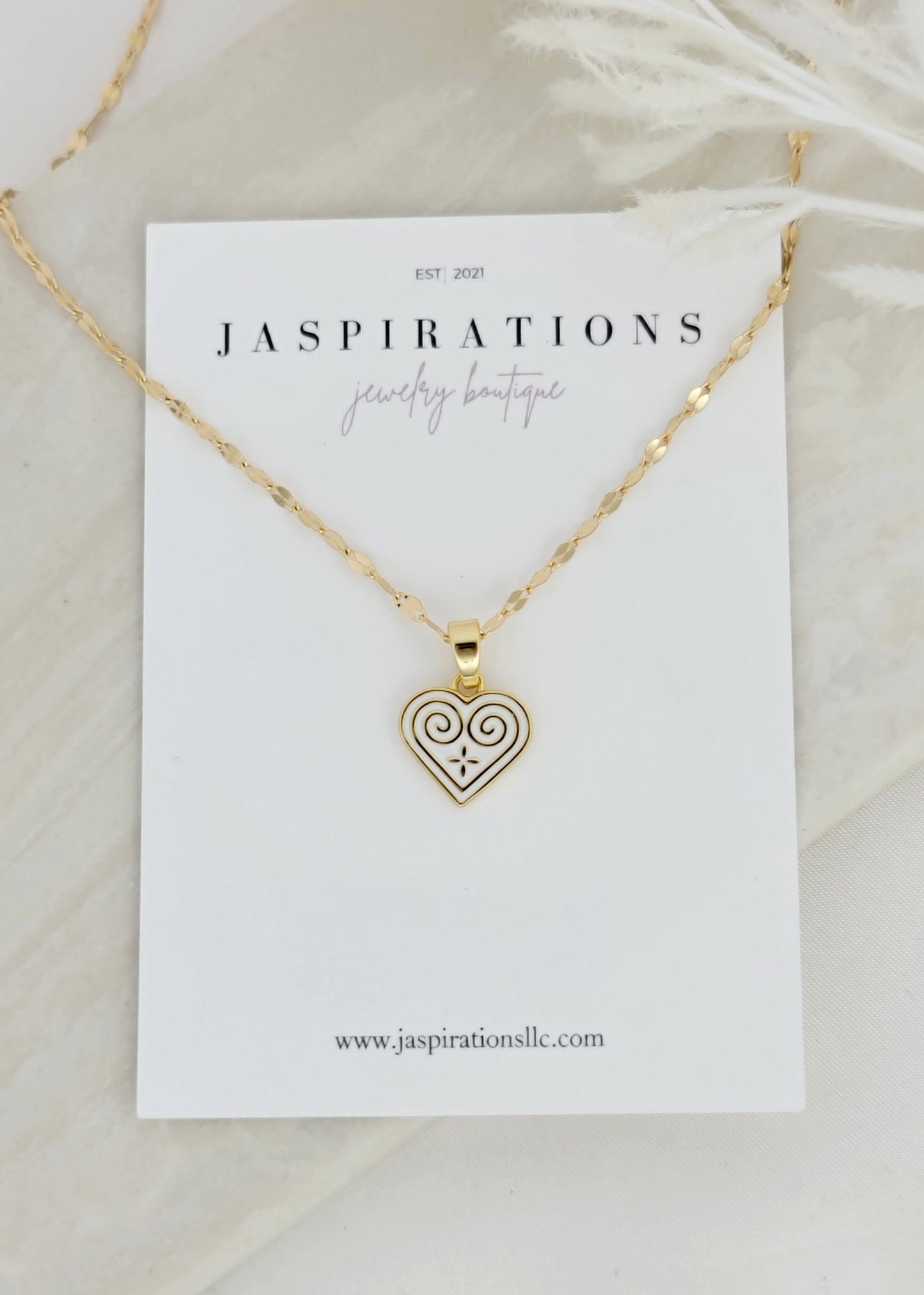 Hmong Heart Necklace