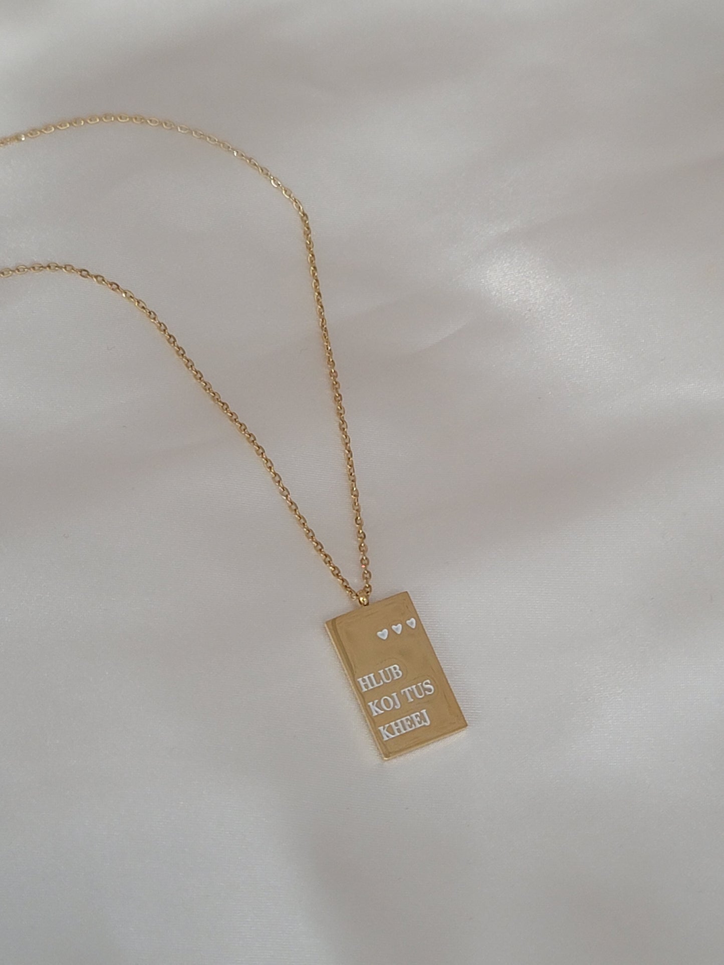 Hlub Koj Tus Kheej Necklace V2