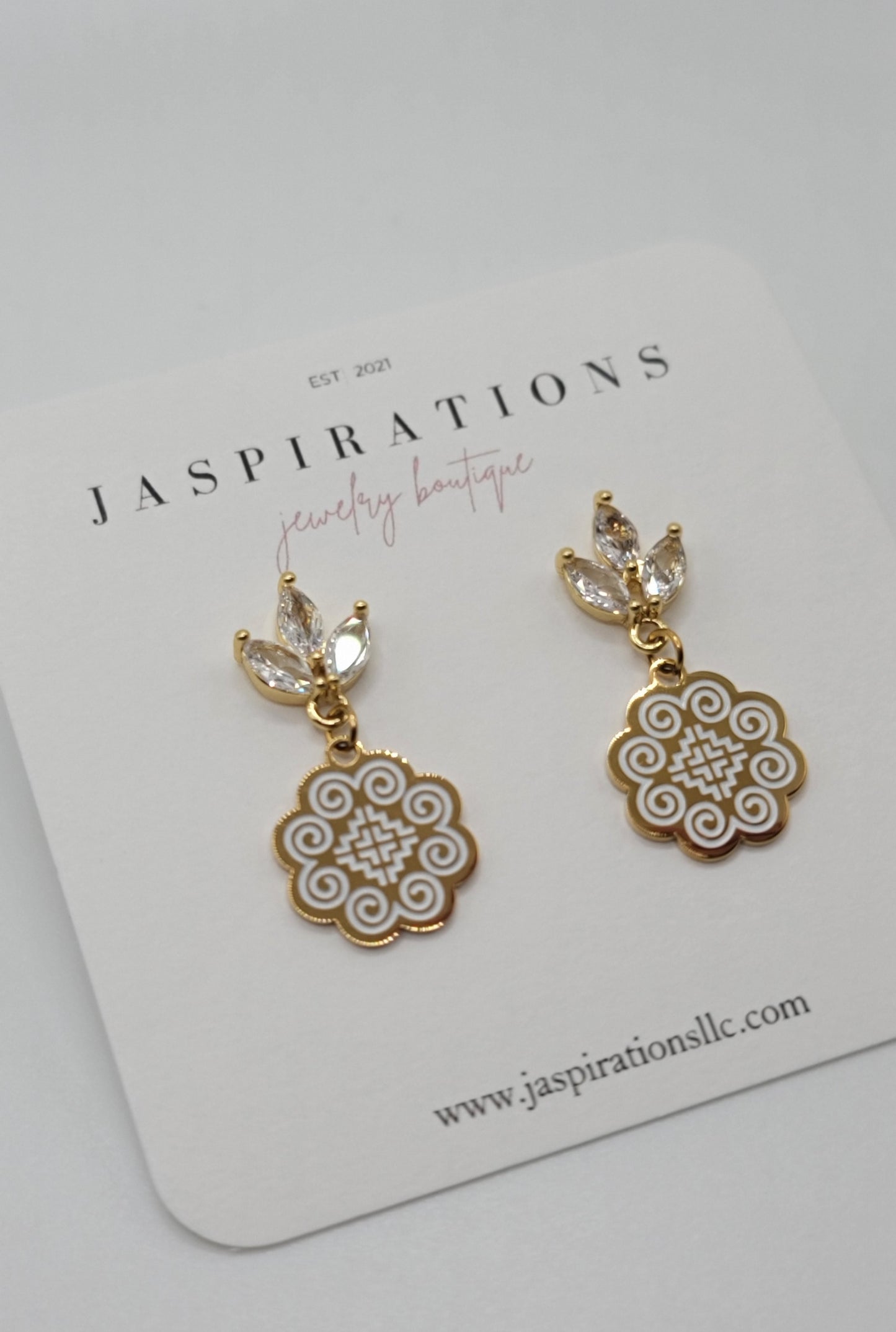 Hmong Heritage CZ Stud