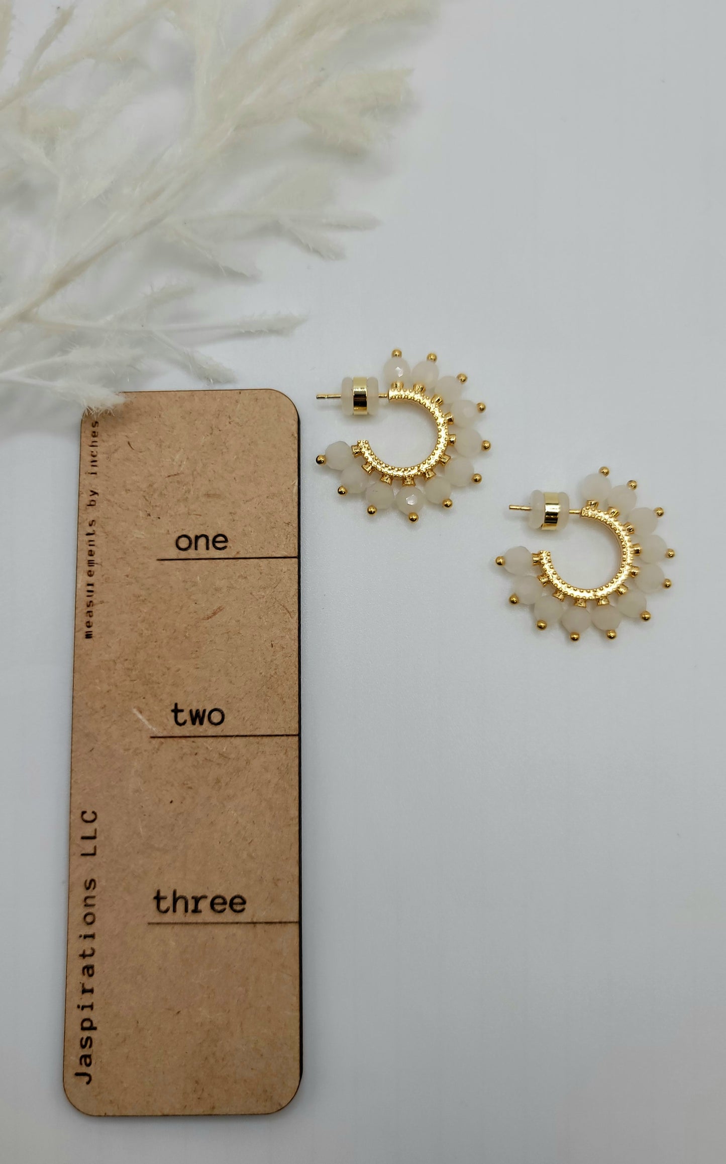 White Hoops - S925