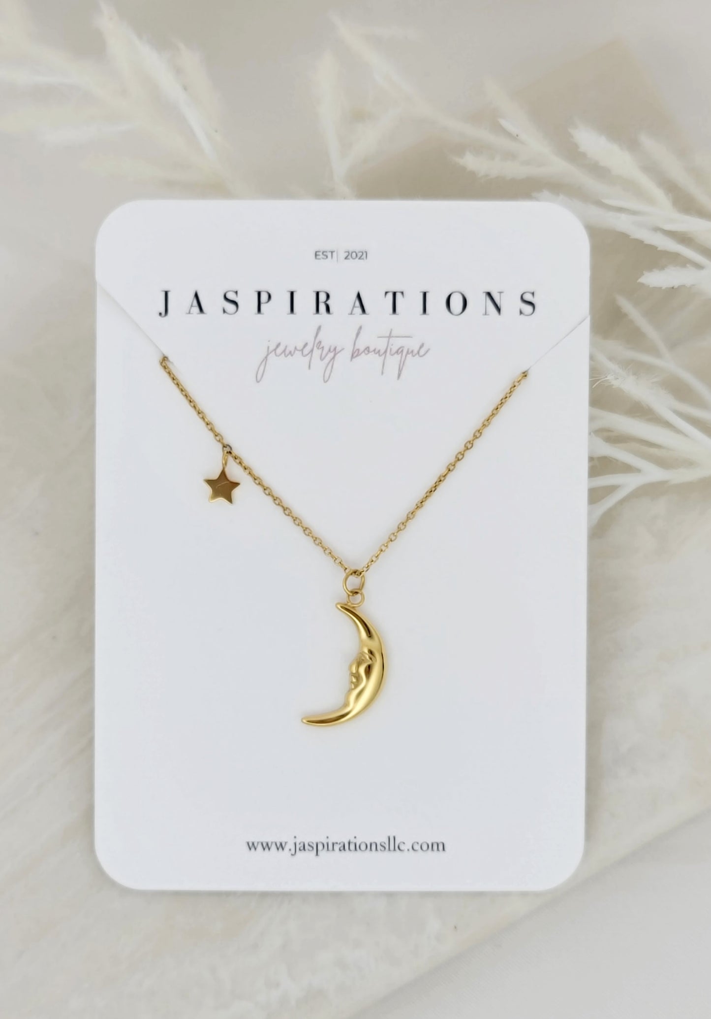 Moon & Star Necklace