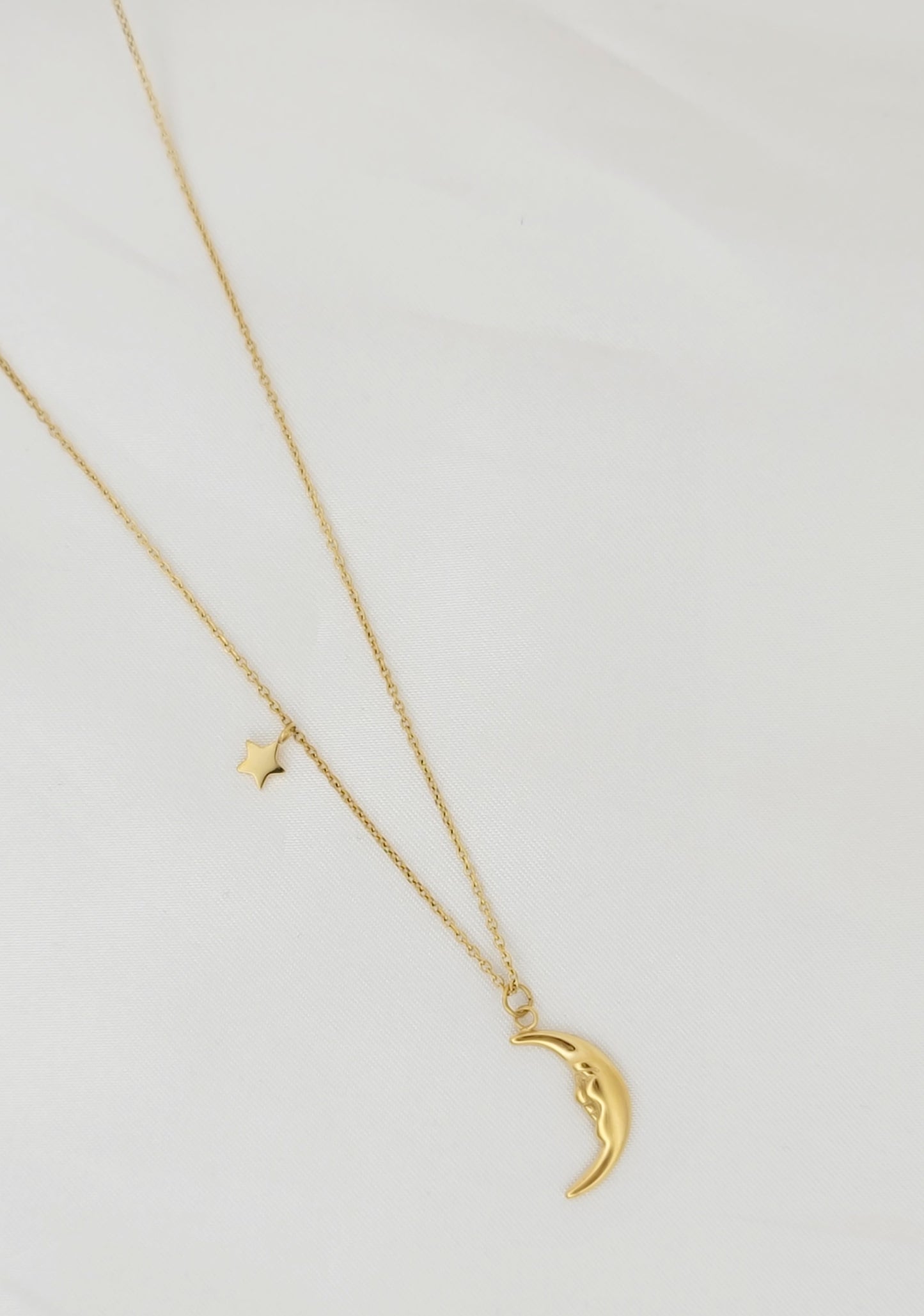 Moon & Star Necklace