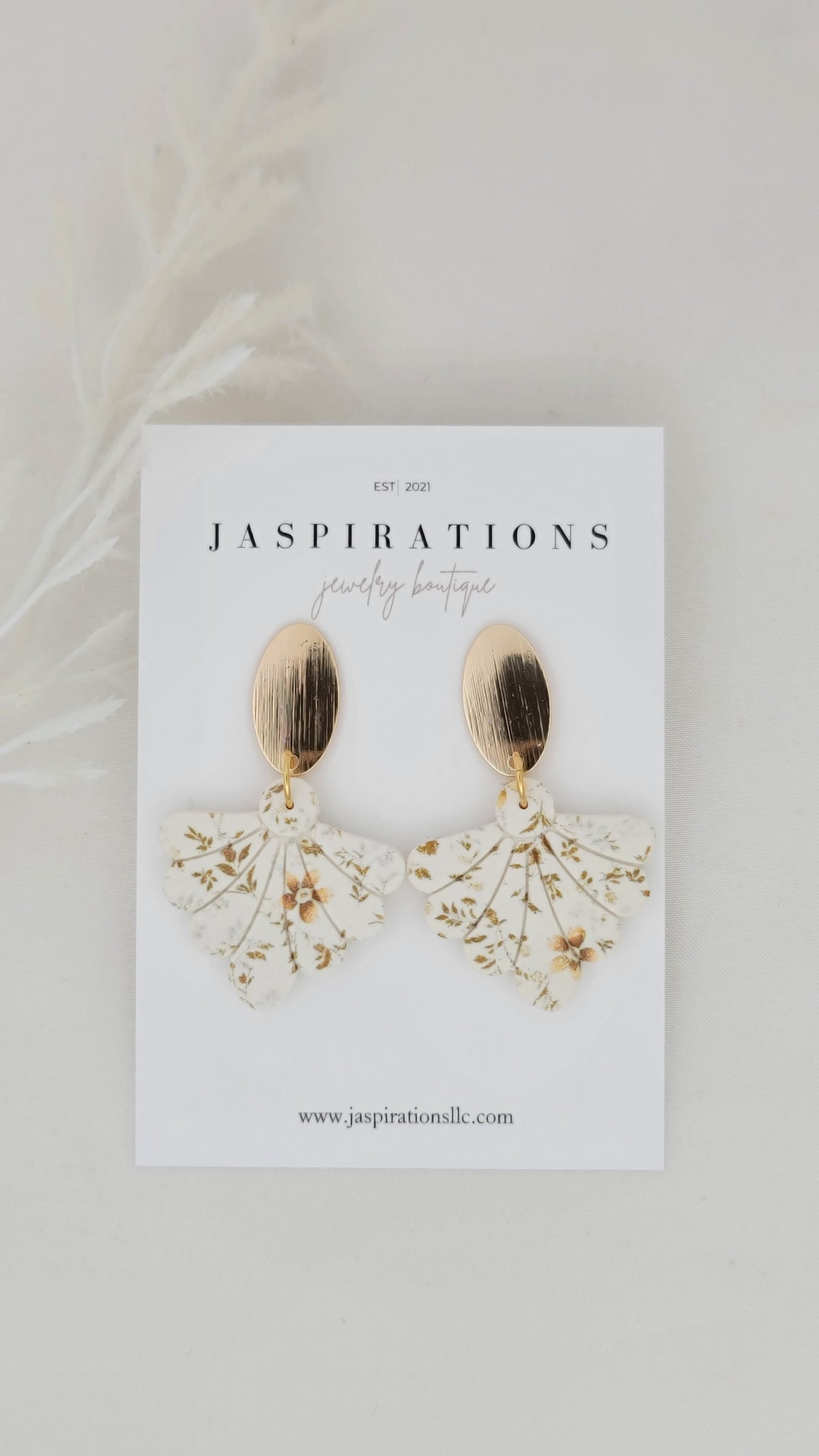 Vintage Floral Studs