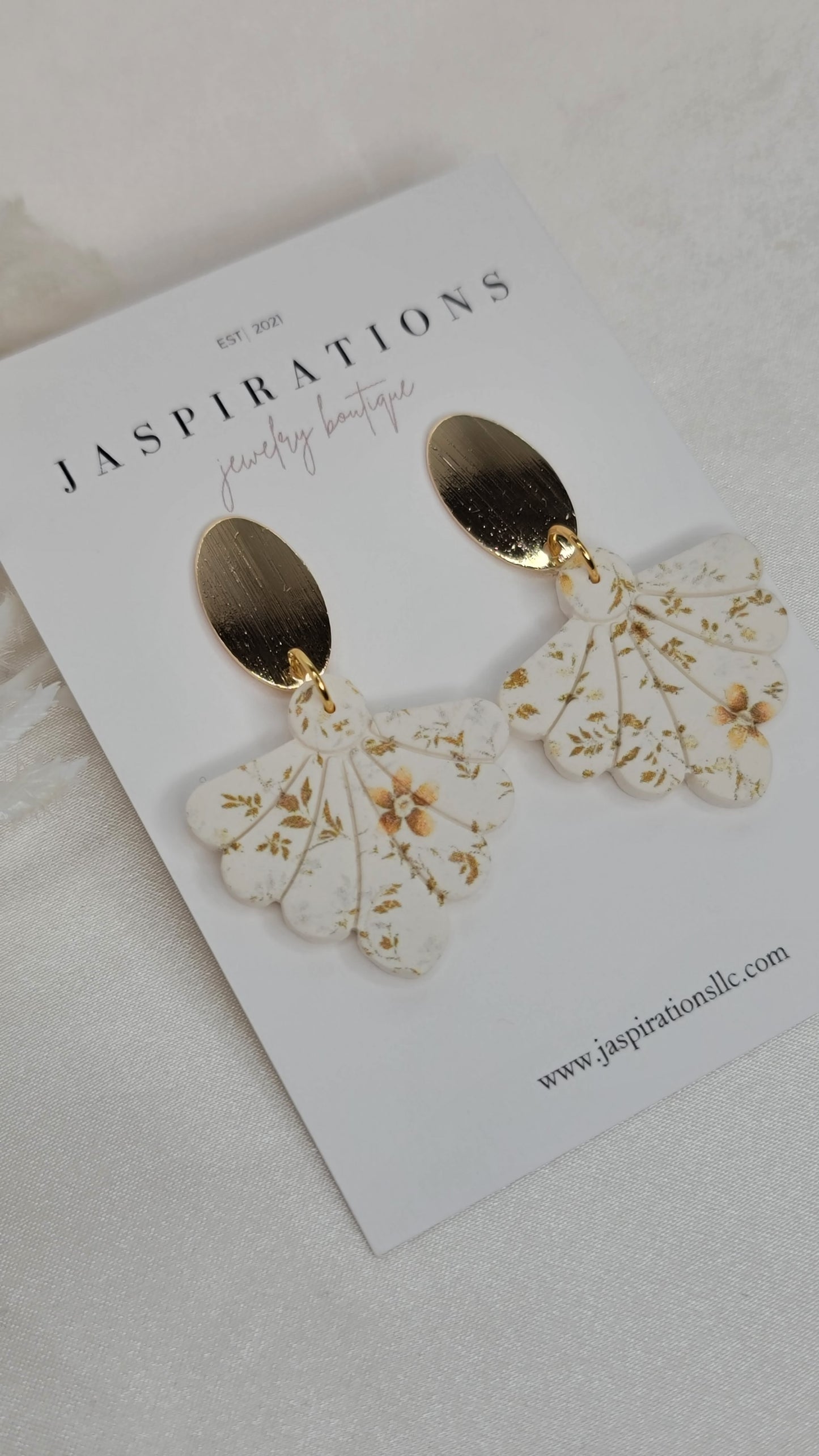 Vintage Floral Studs