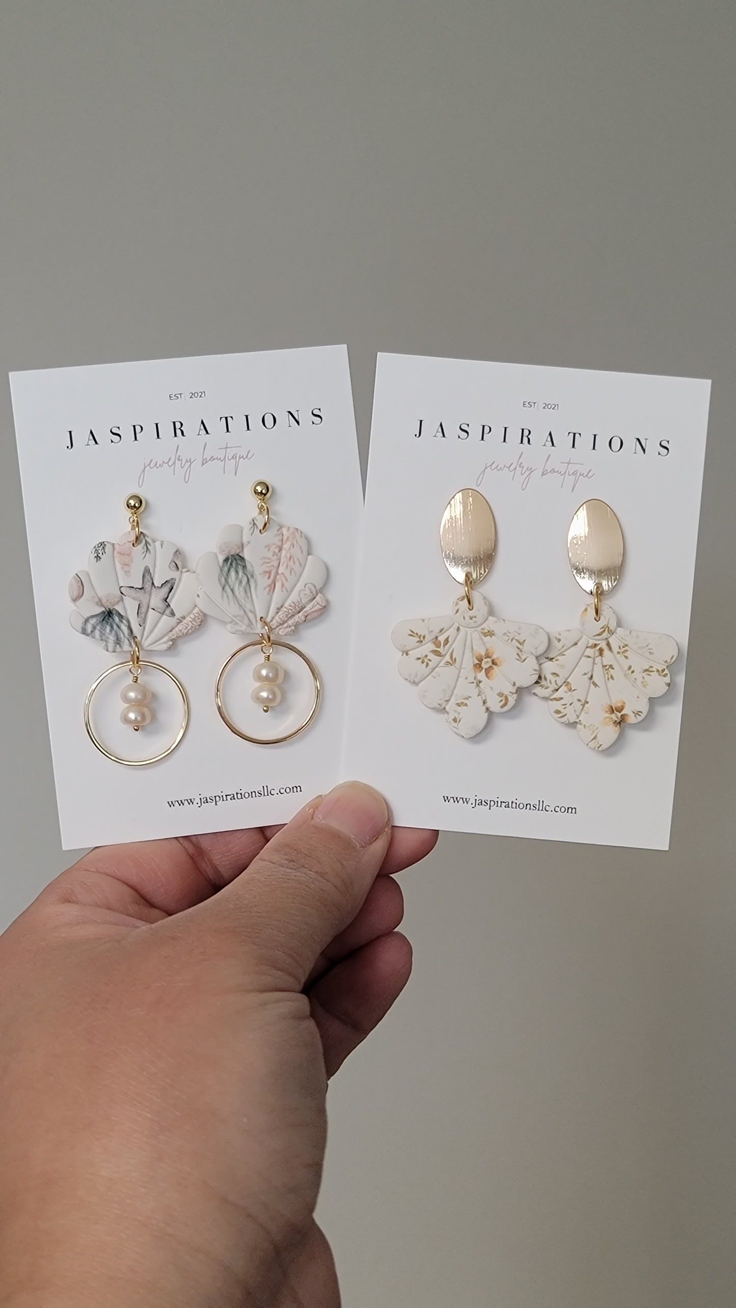 Vintage Floral Studs