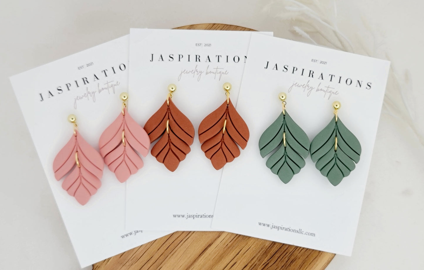 Spring Leaf Dangles