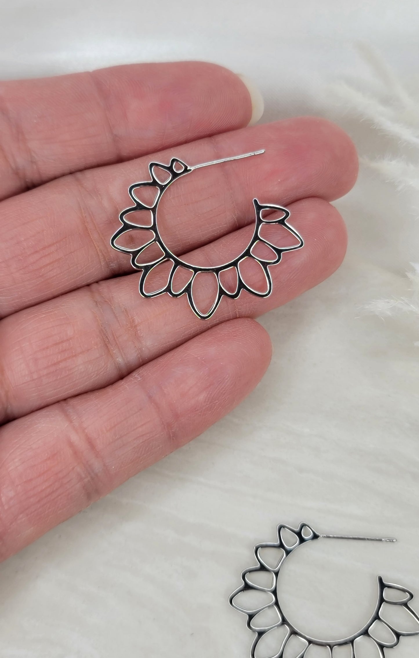 Daisy Hoops
