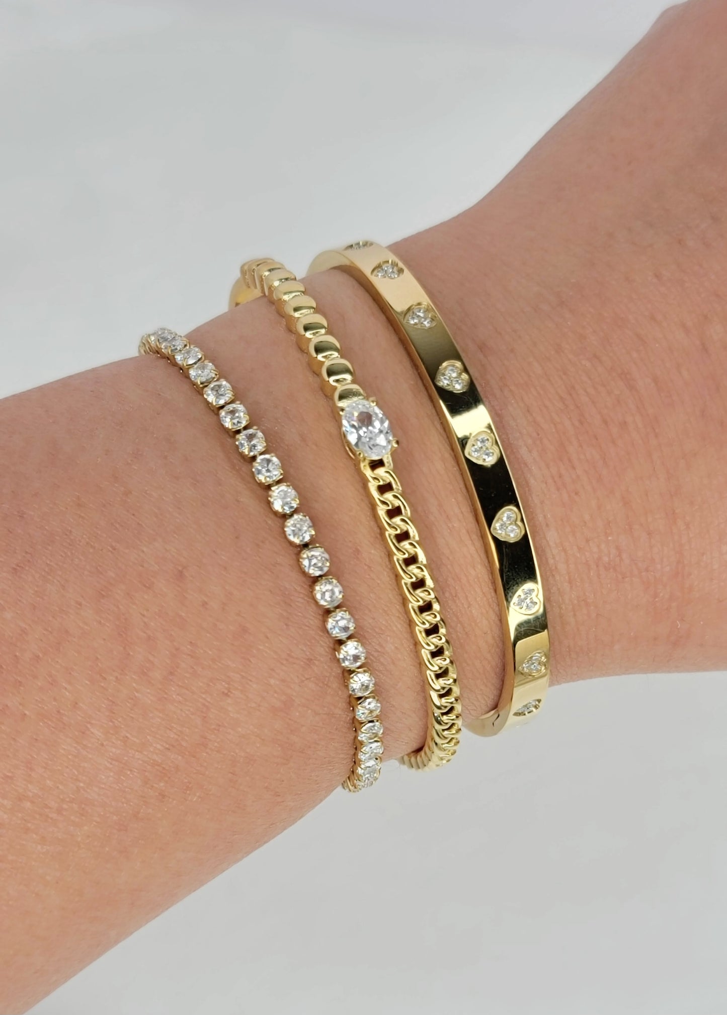 Classic Heart Bangle