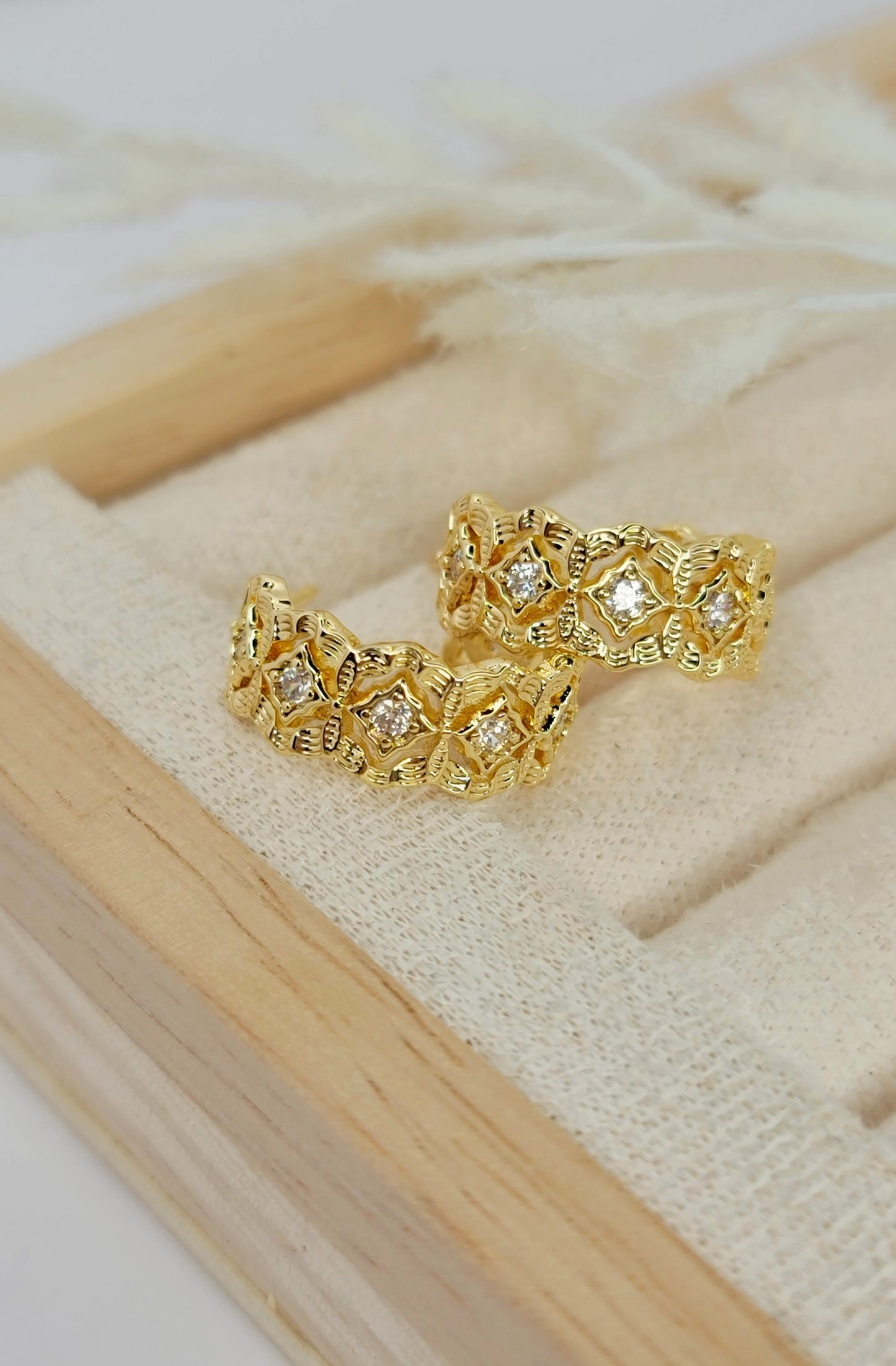 Gold Hoops 1
