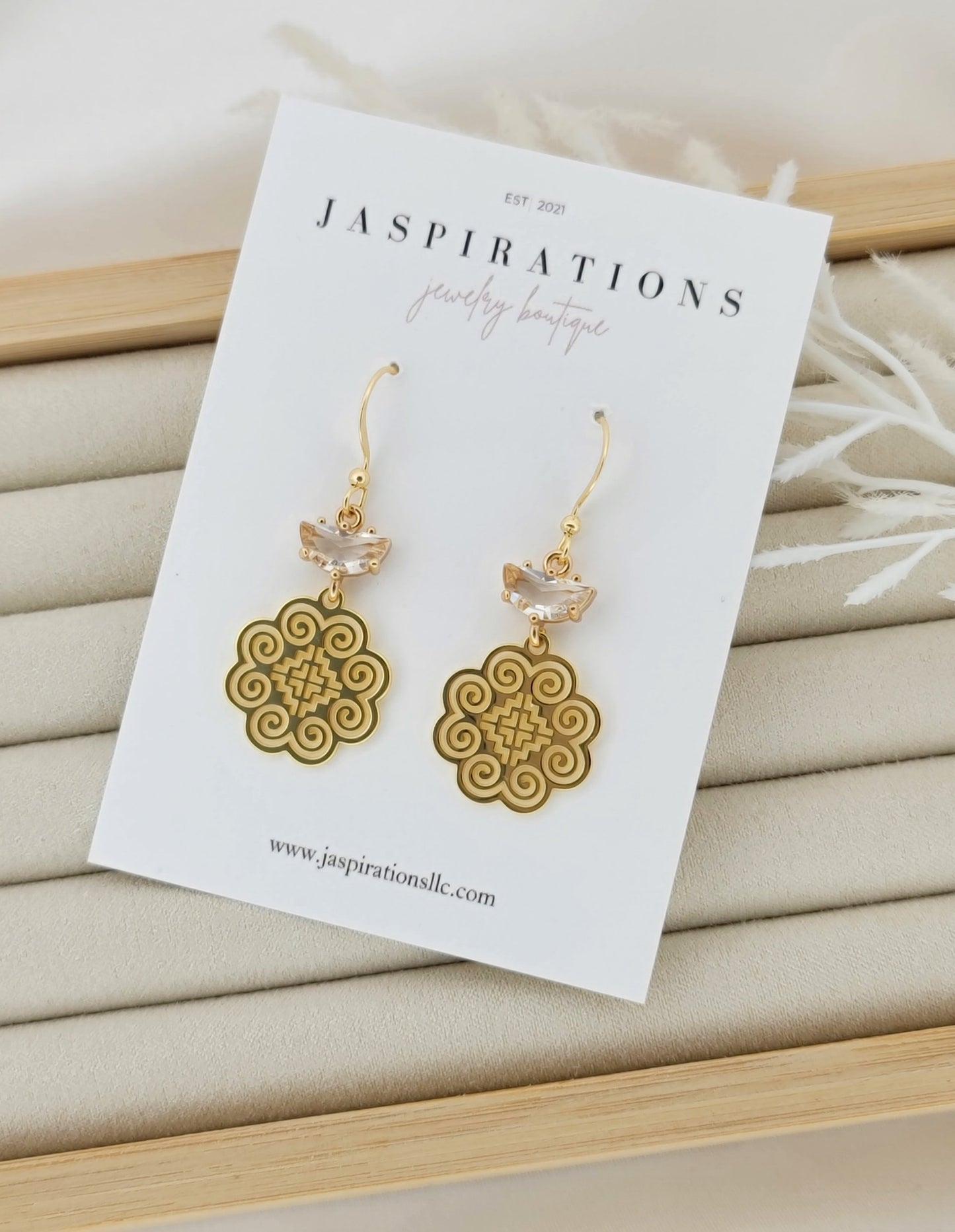 Elephant Foot Clear Charm