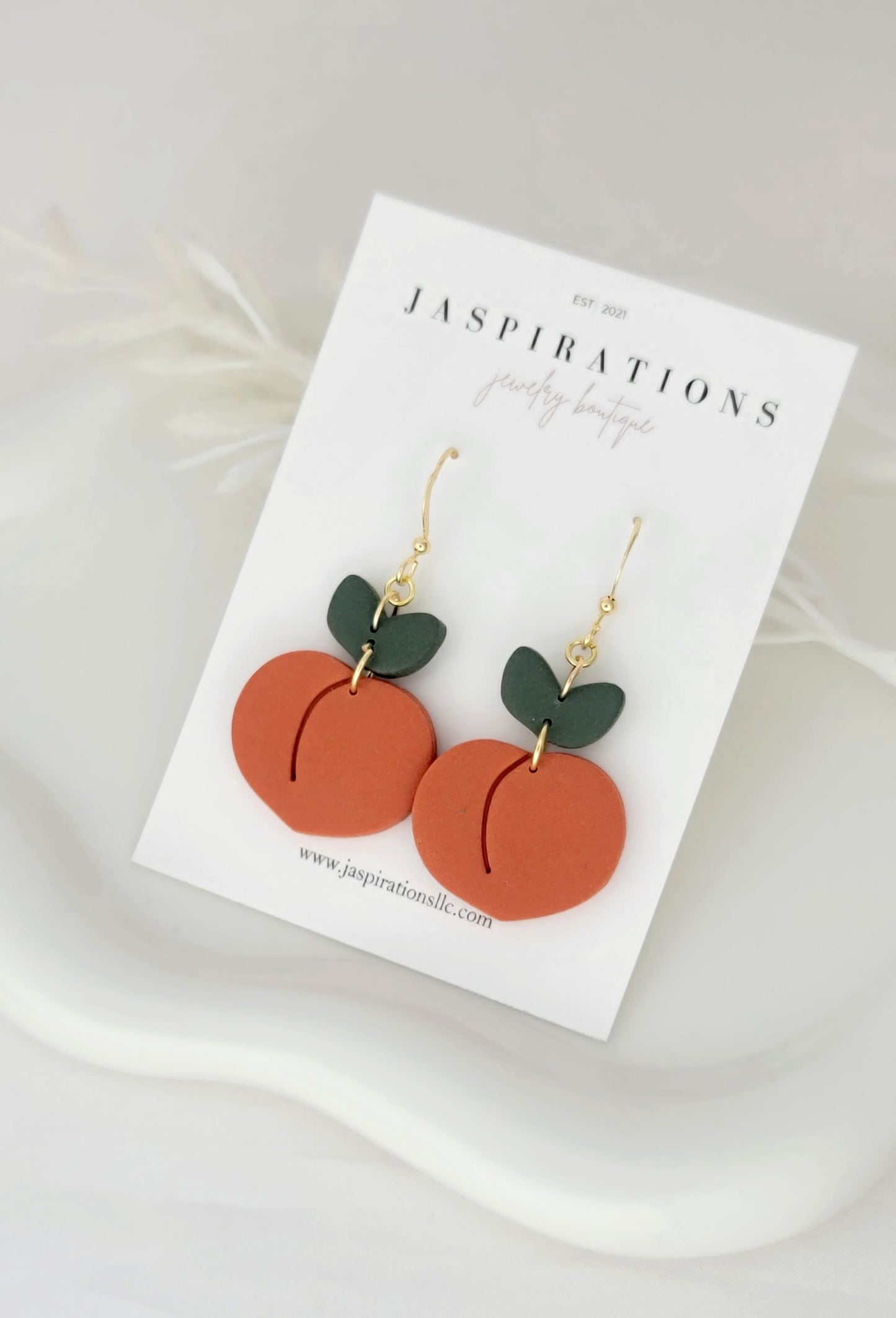 Peach Earrings