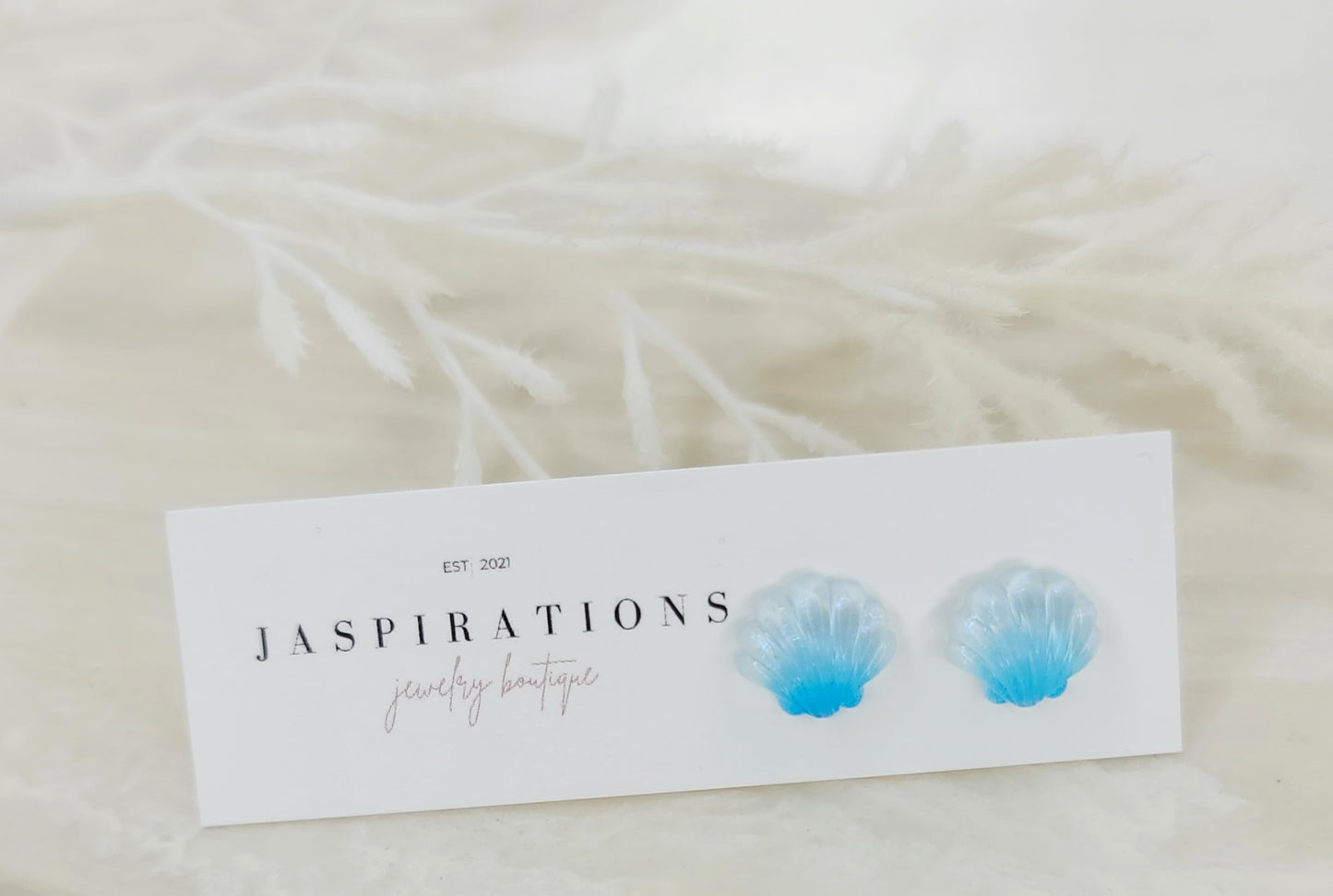 Sea Shell Studs
