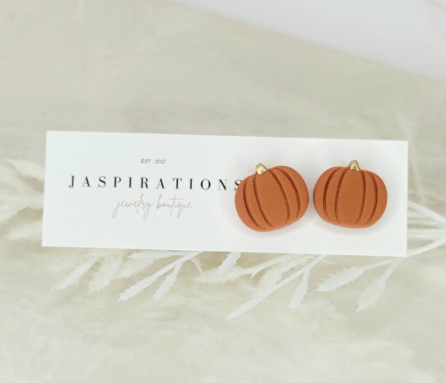 Mini Pumpkin Studs