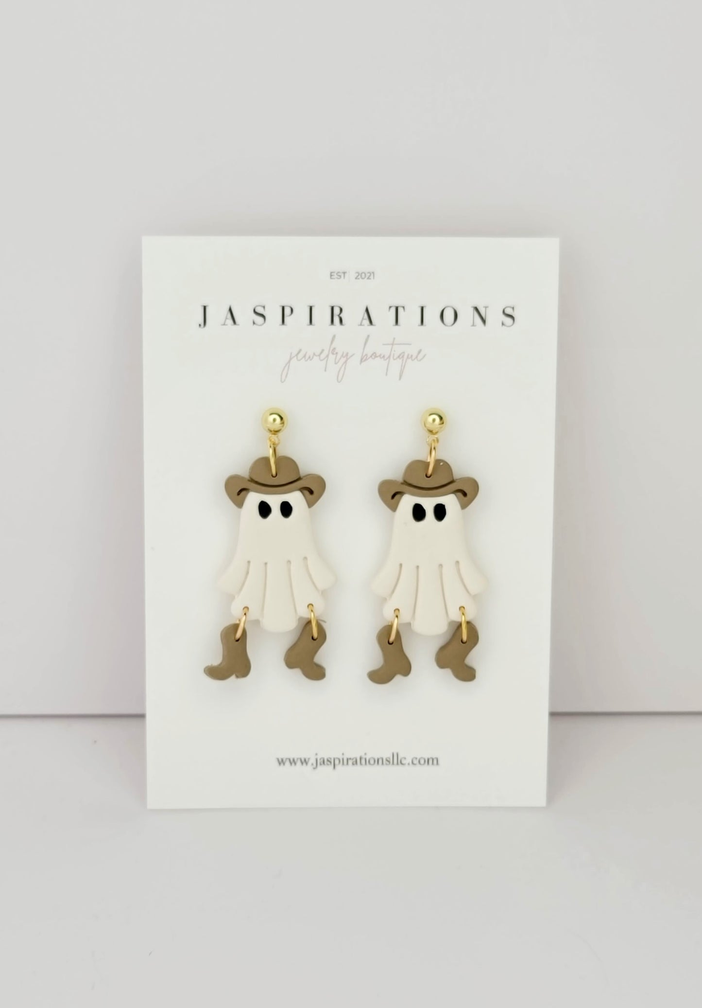 Dancing Ghost Studs