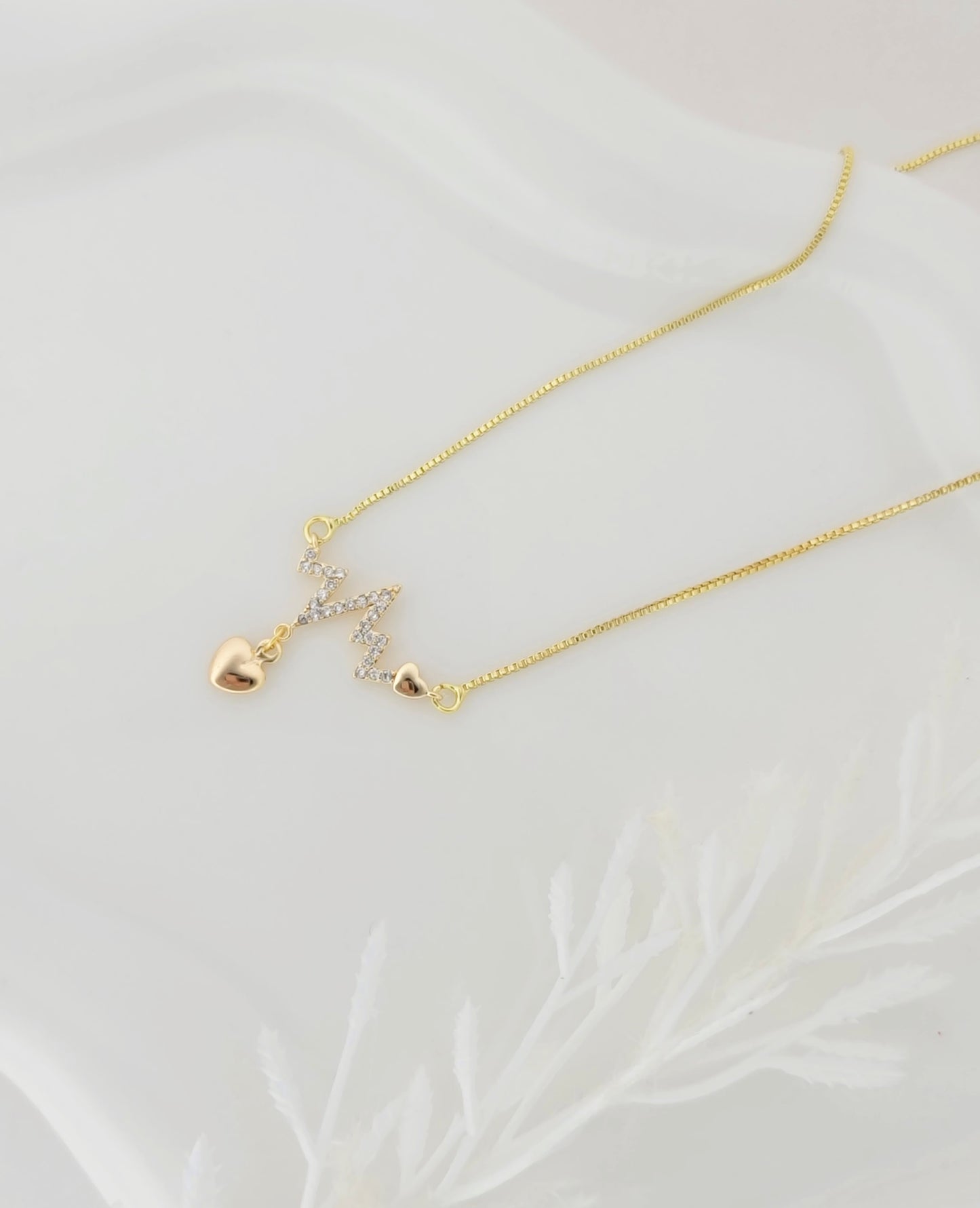 Heart / Climb Necklace