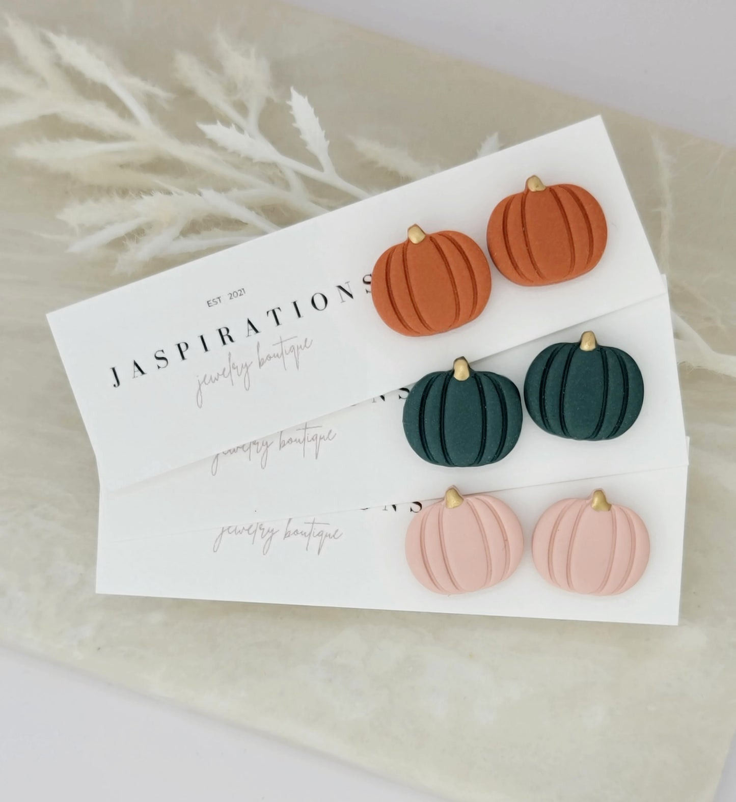 Mini Pumpkin Studs
