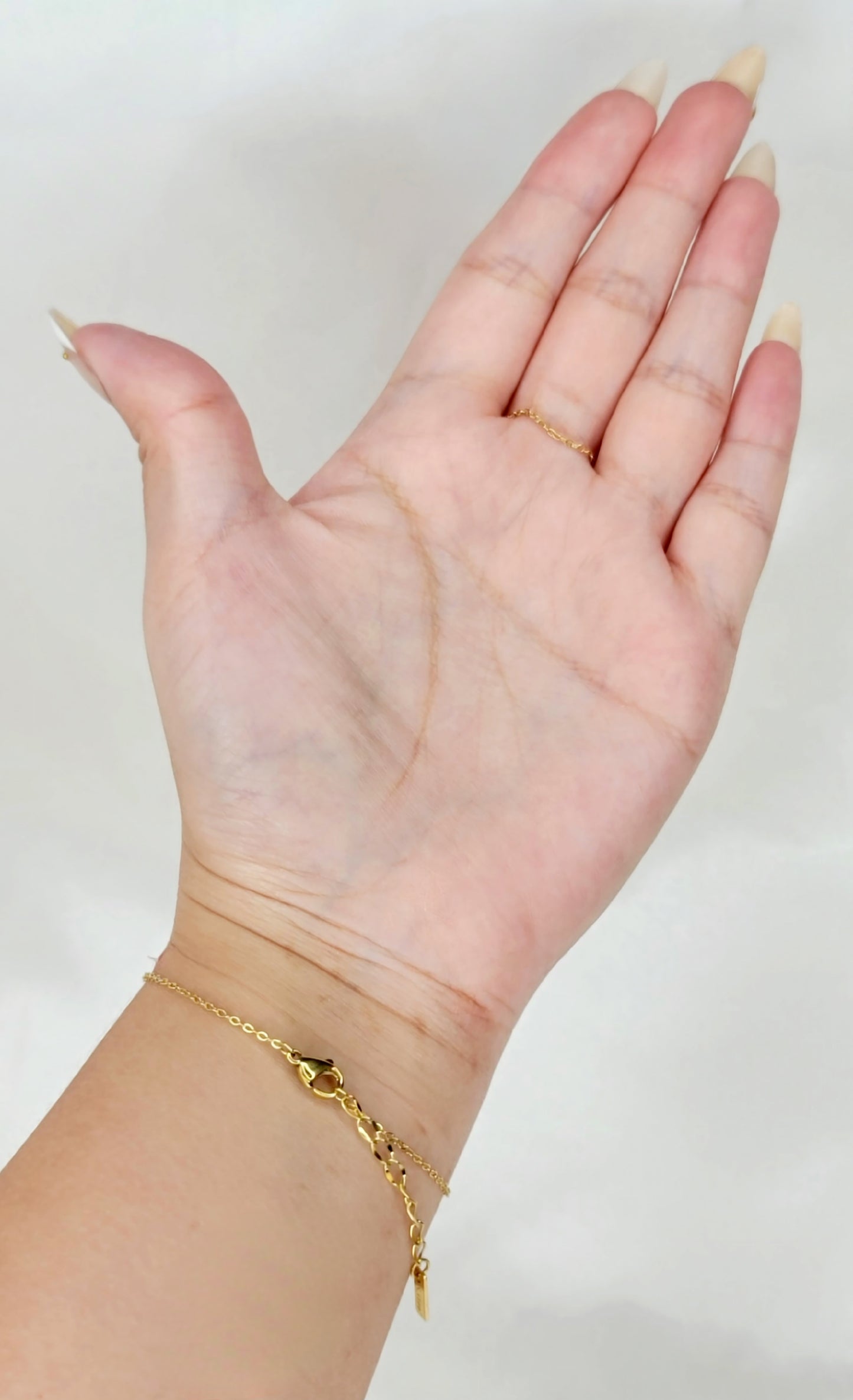 Gold Clover Handchain