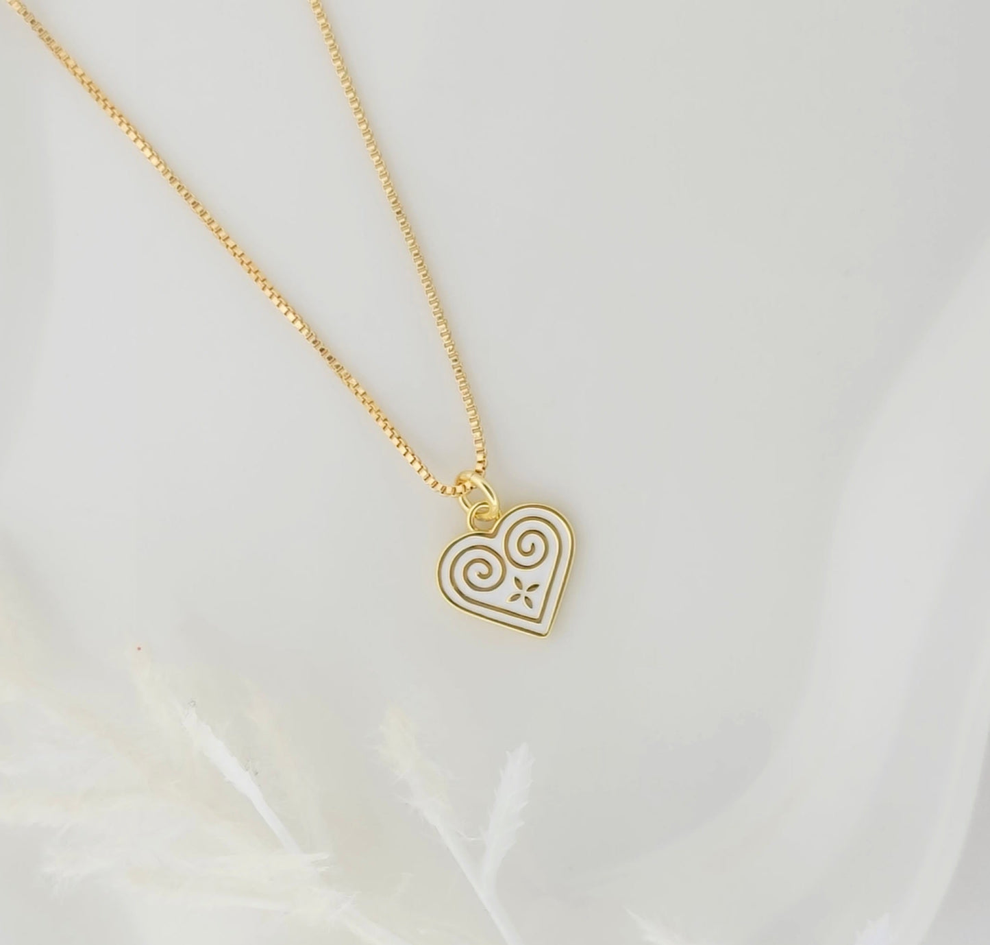 Hmong Heart Necklace