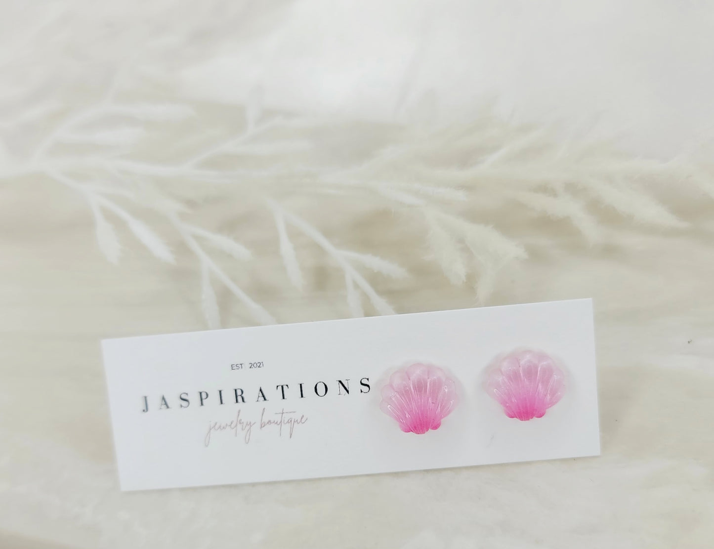 Sea Shell Studs
