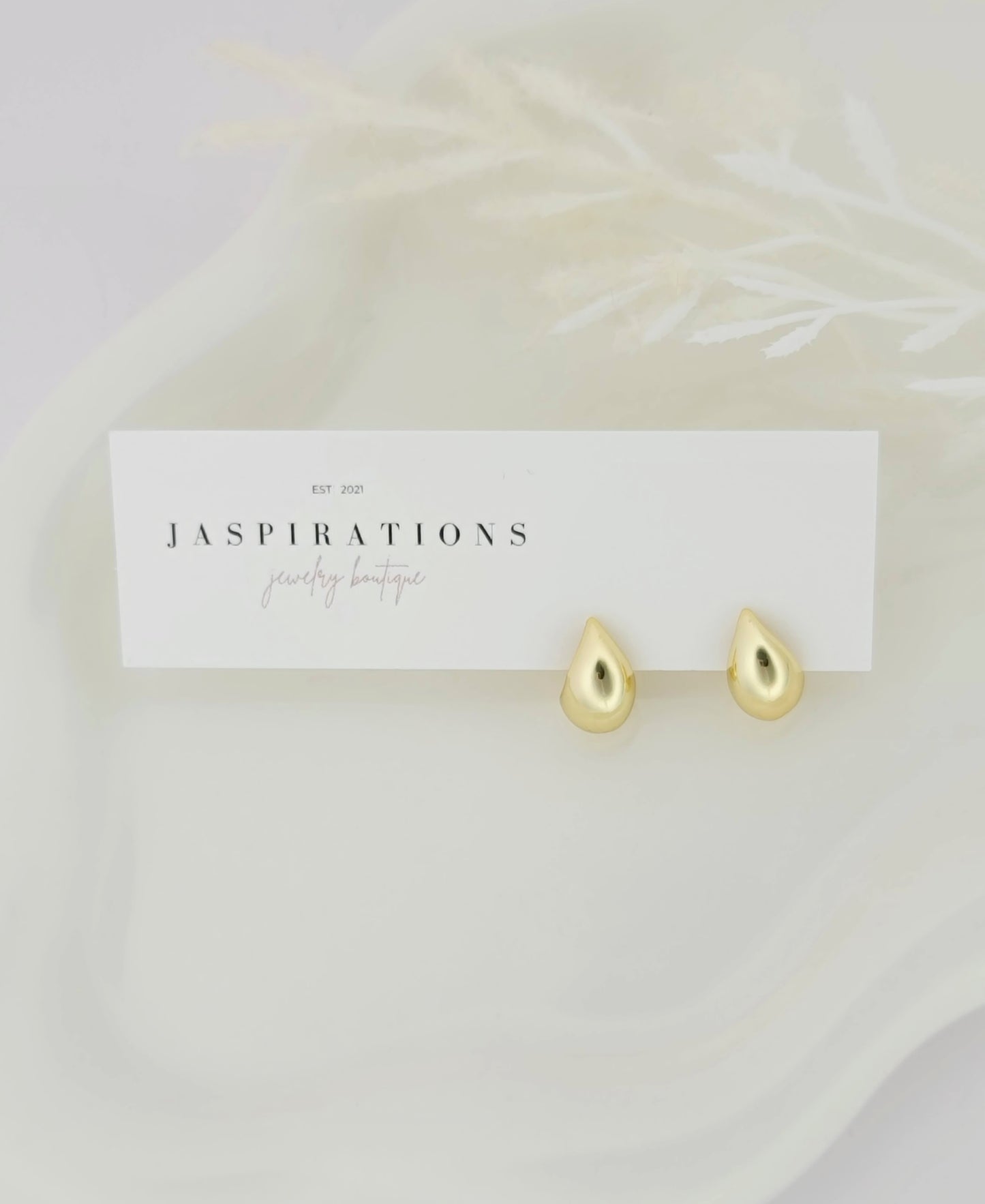Mini Teardrop Studs