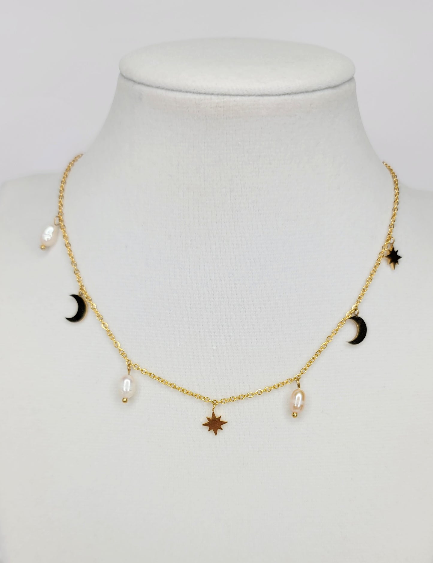 Celestial Pearl Necklace