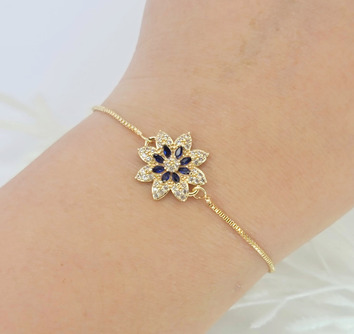 Flower Adjustable Bracelet