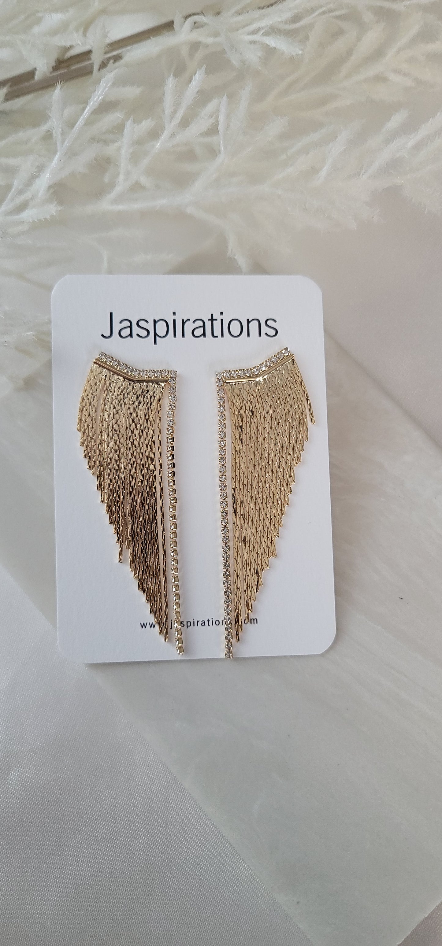 Gold Angel Tassels