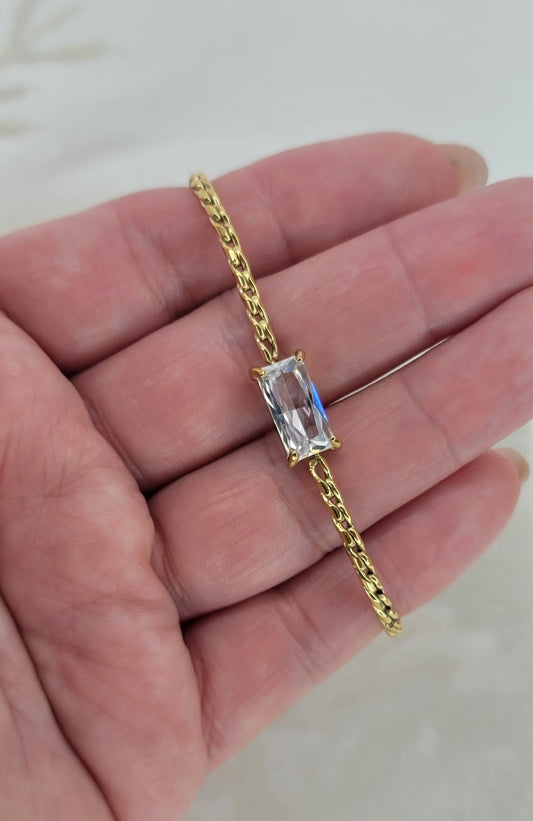 CZ Gem Bracelet