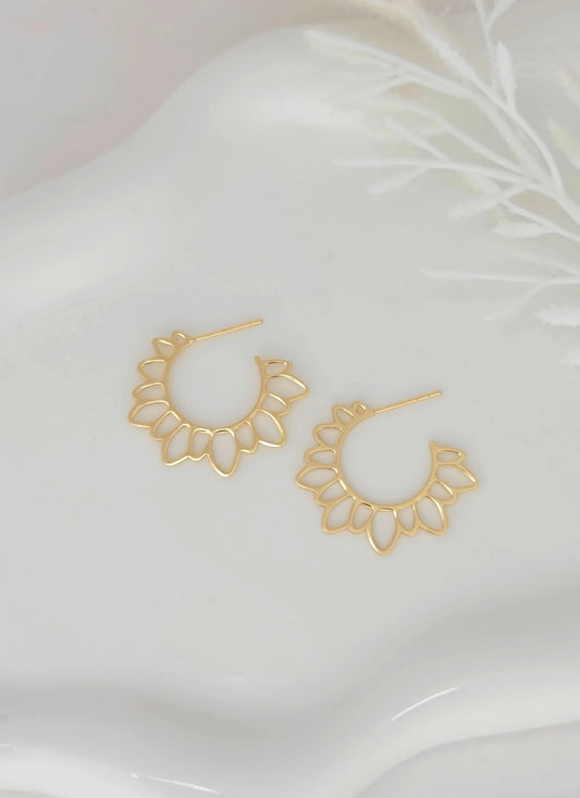 Daisy Hoops