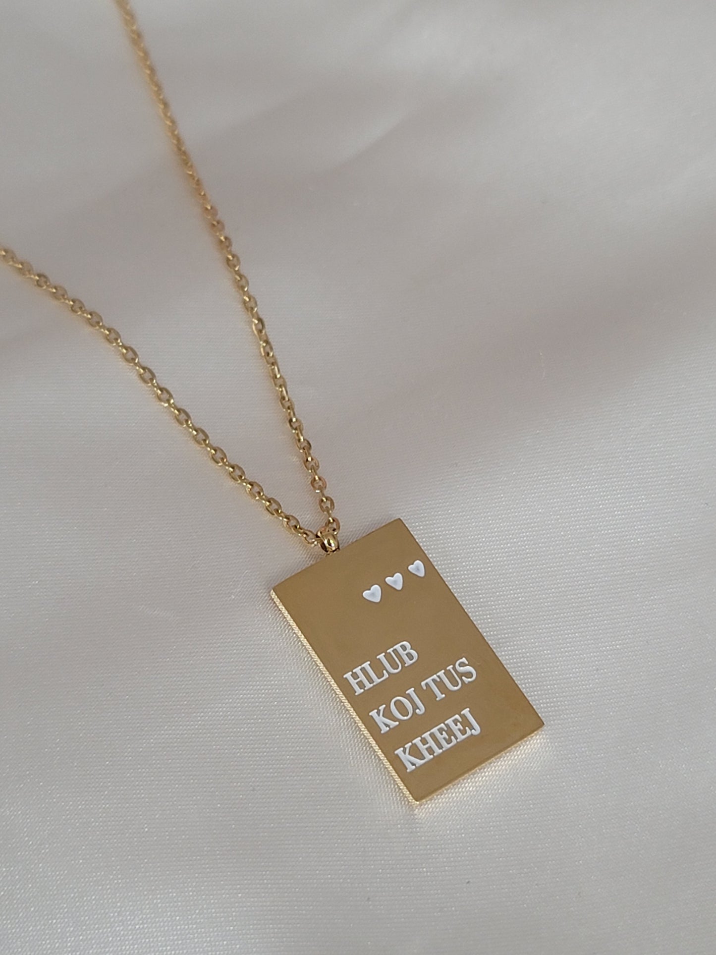 Hlub Koj Tus Kheej Necklace V2