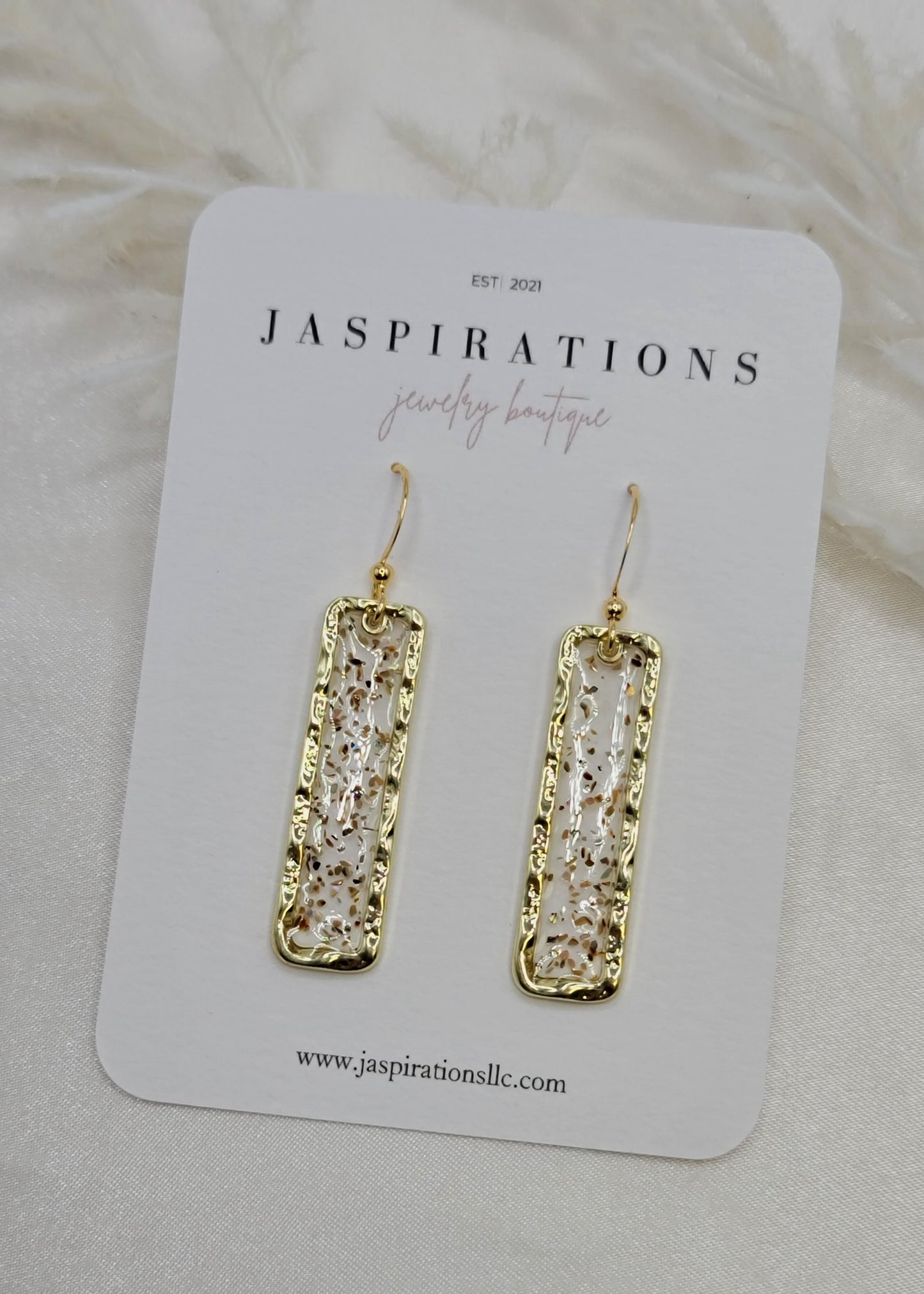 Speckled Bar Dangles