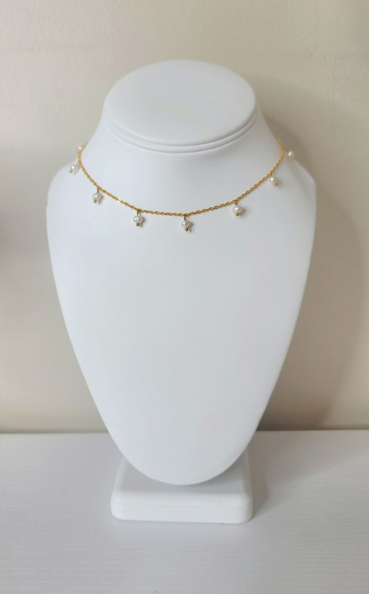 Pearl Choker Necklace