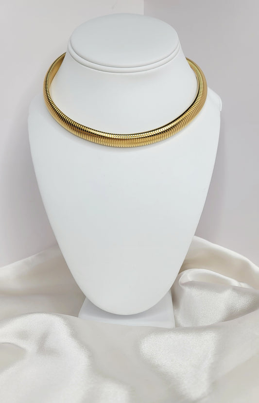 Thick Gold Choker