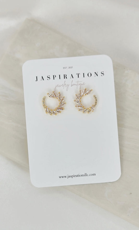 CZ Ring Studs