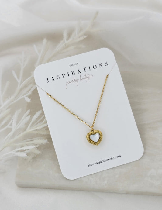 Vintage Heart Necklace