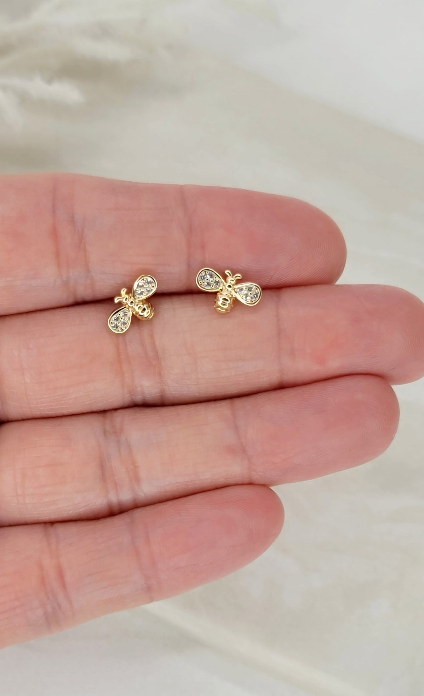 Bumble Bee Studs