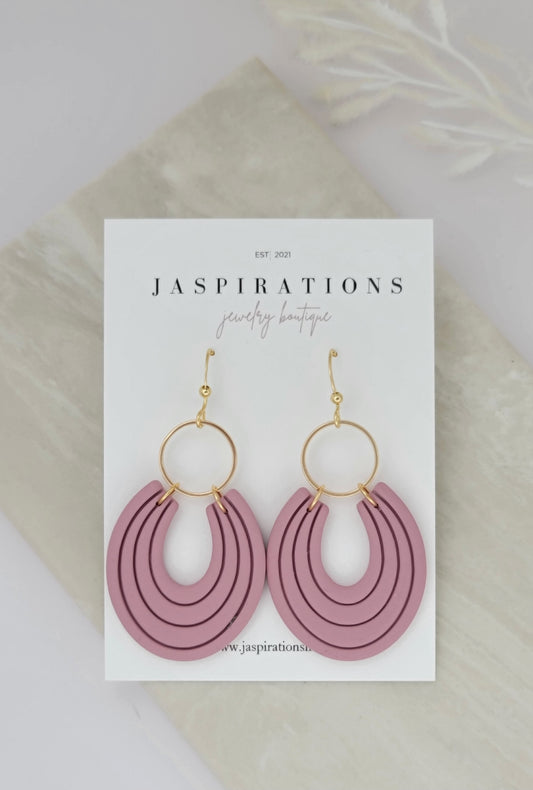 Jules Dangles - Muted Pink