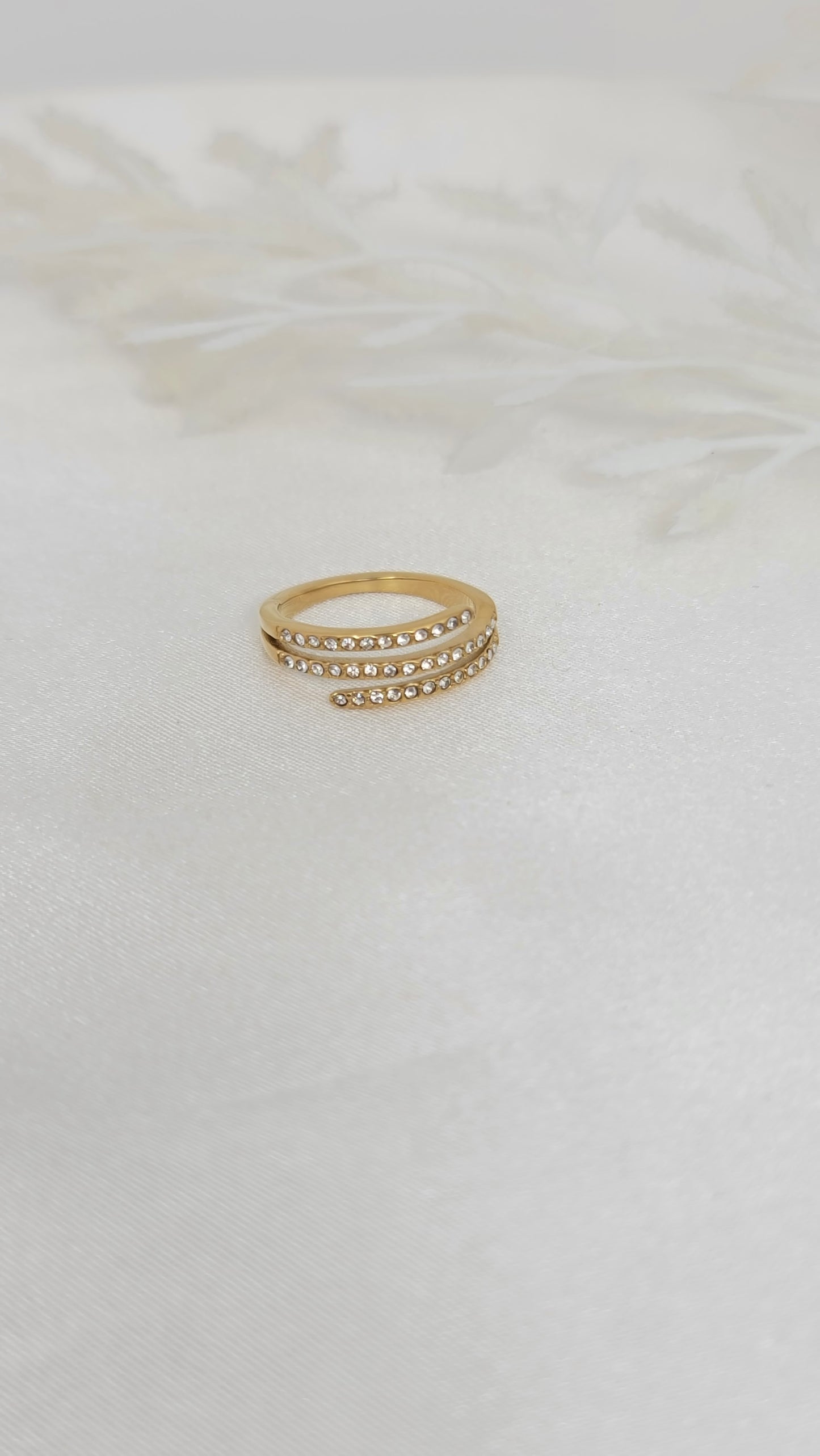 CZ Wrap Ring