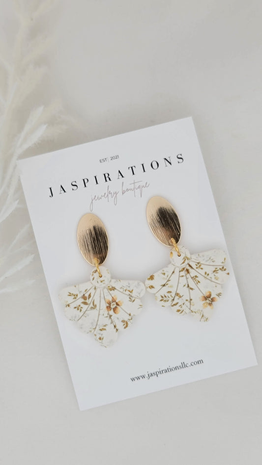 Vintage Floral Studs