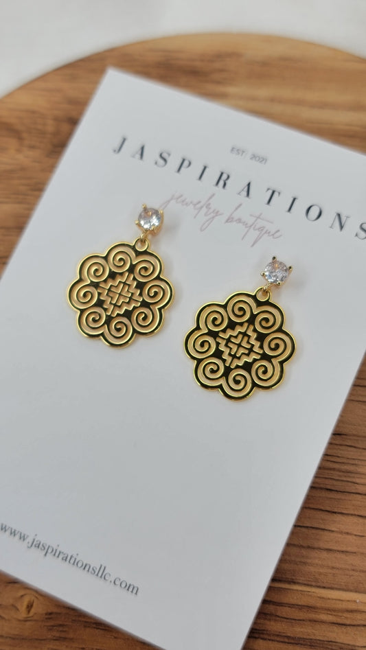Hmong Heritage - Sparkly Studs