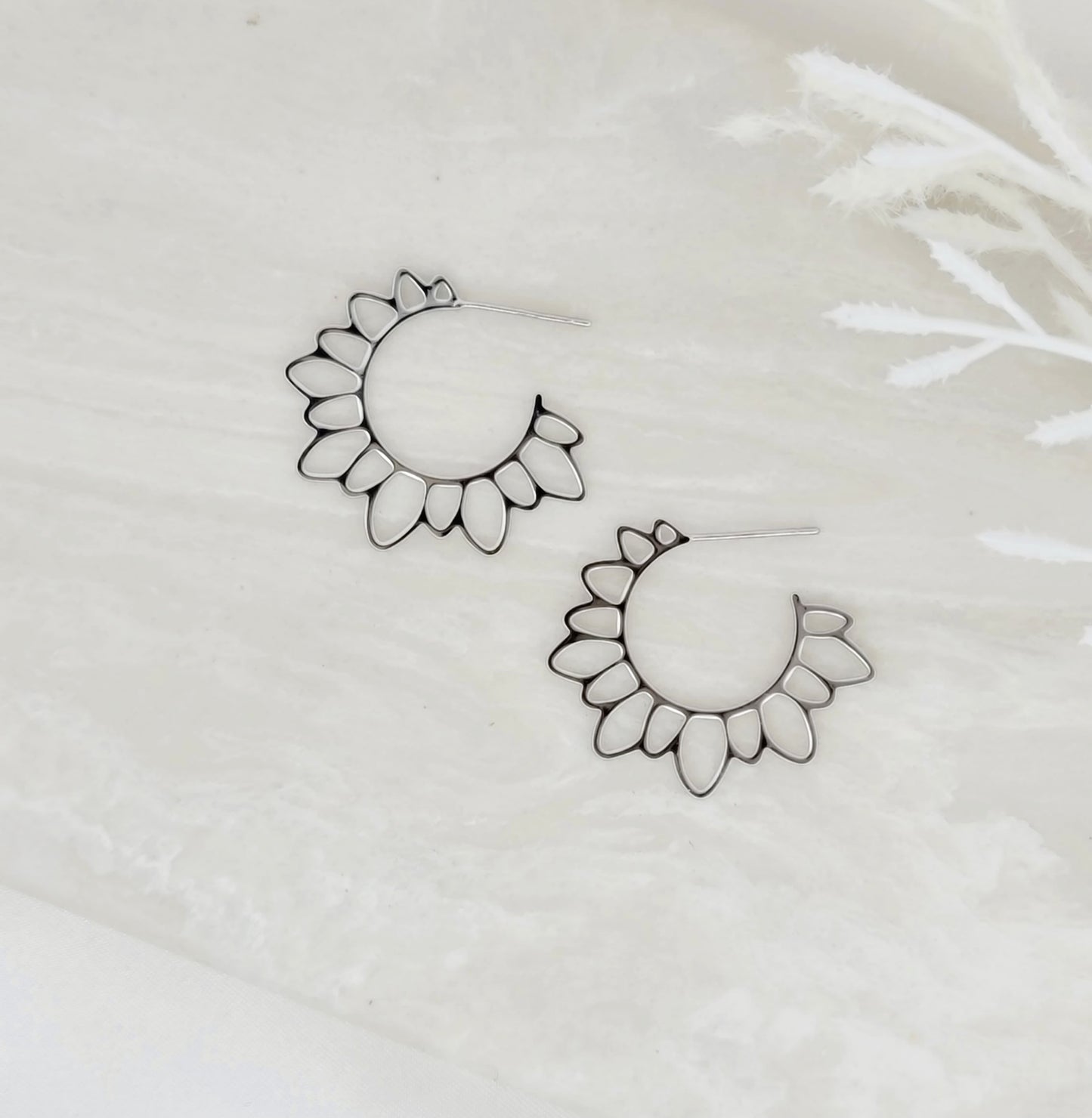 Daisy Hoops