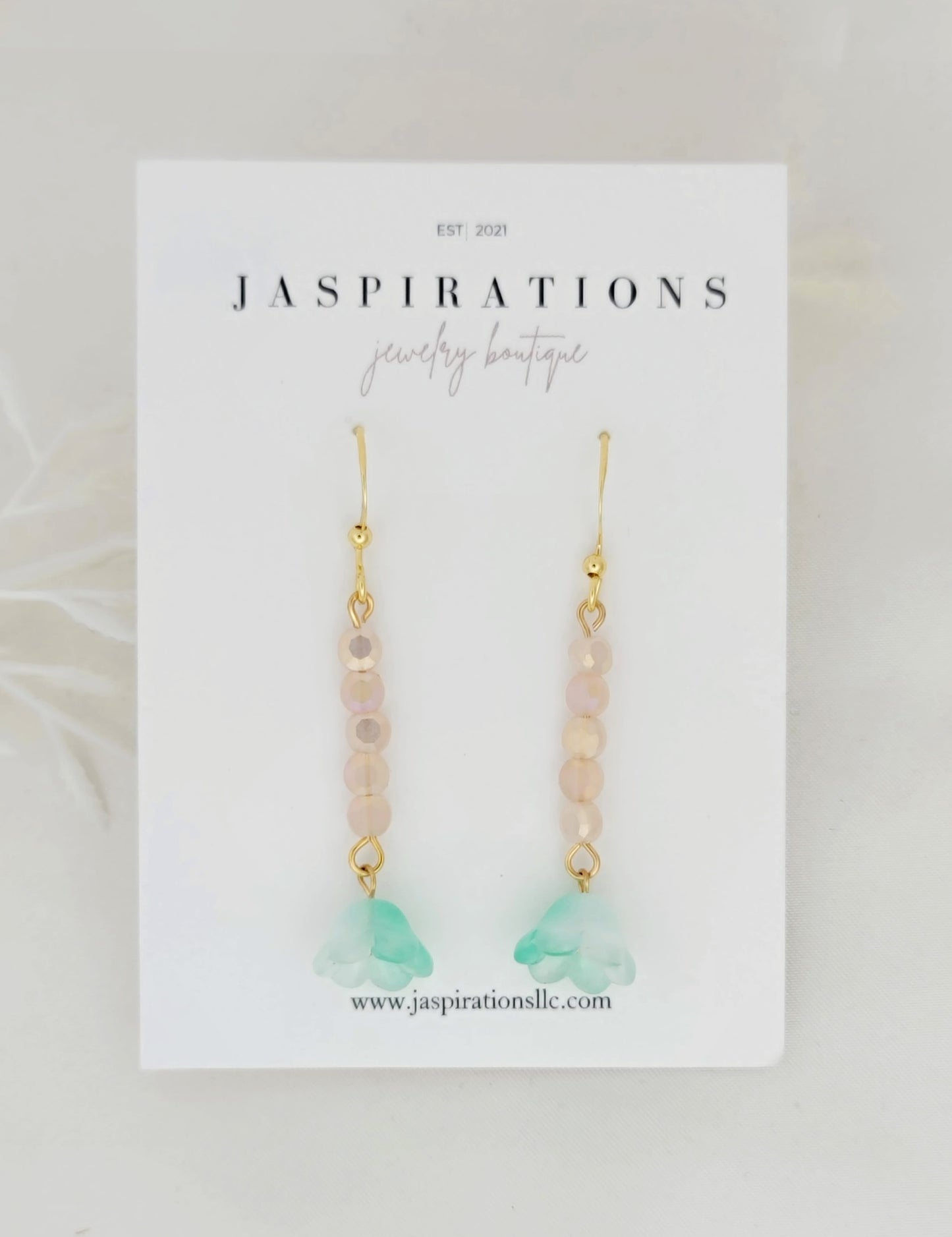 Colorful Flower Dangles