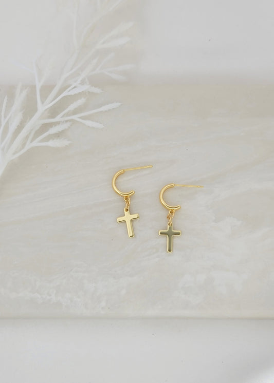 Mini Gold Cross