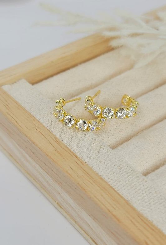 CZ Hoops S925