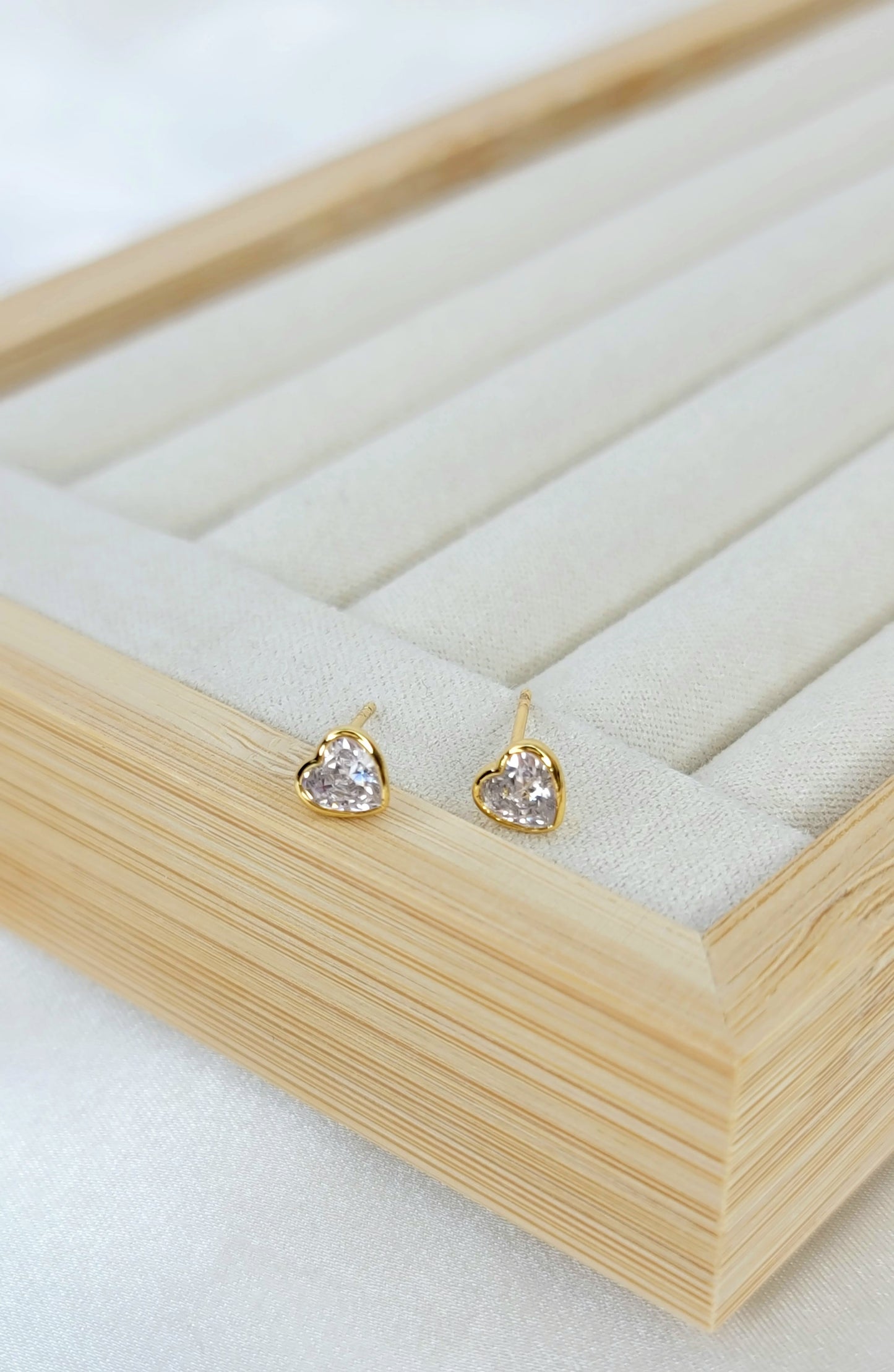 Mini Heart Studs