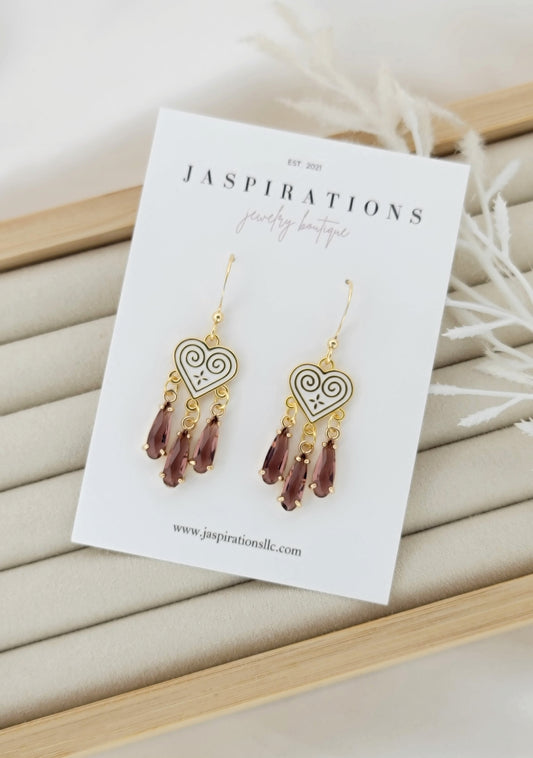 Hmong Heart Plum Drops