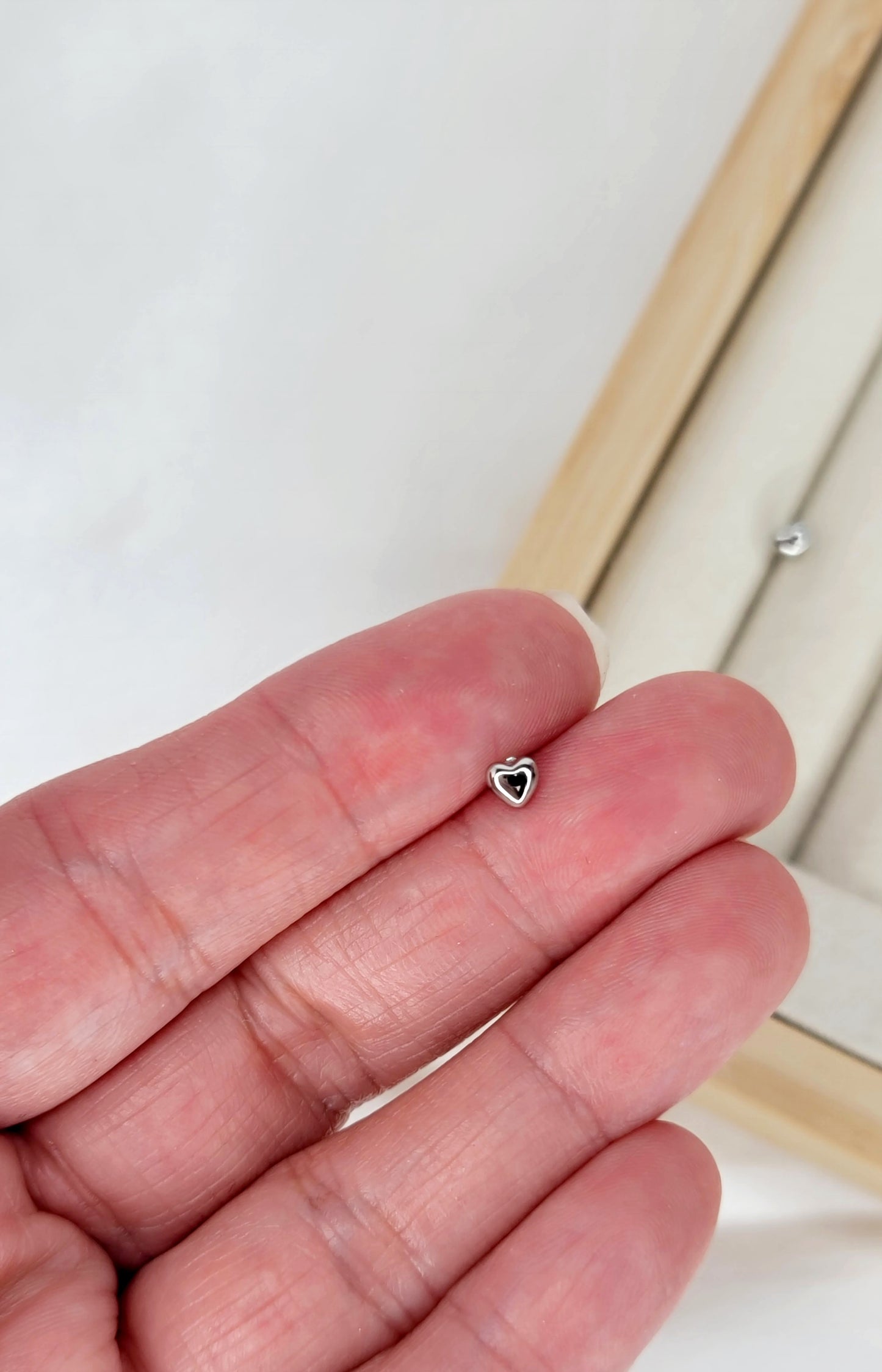 Silver Mini Heart