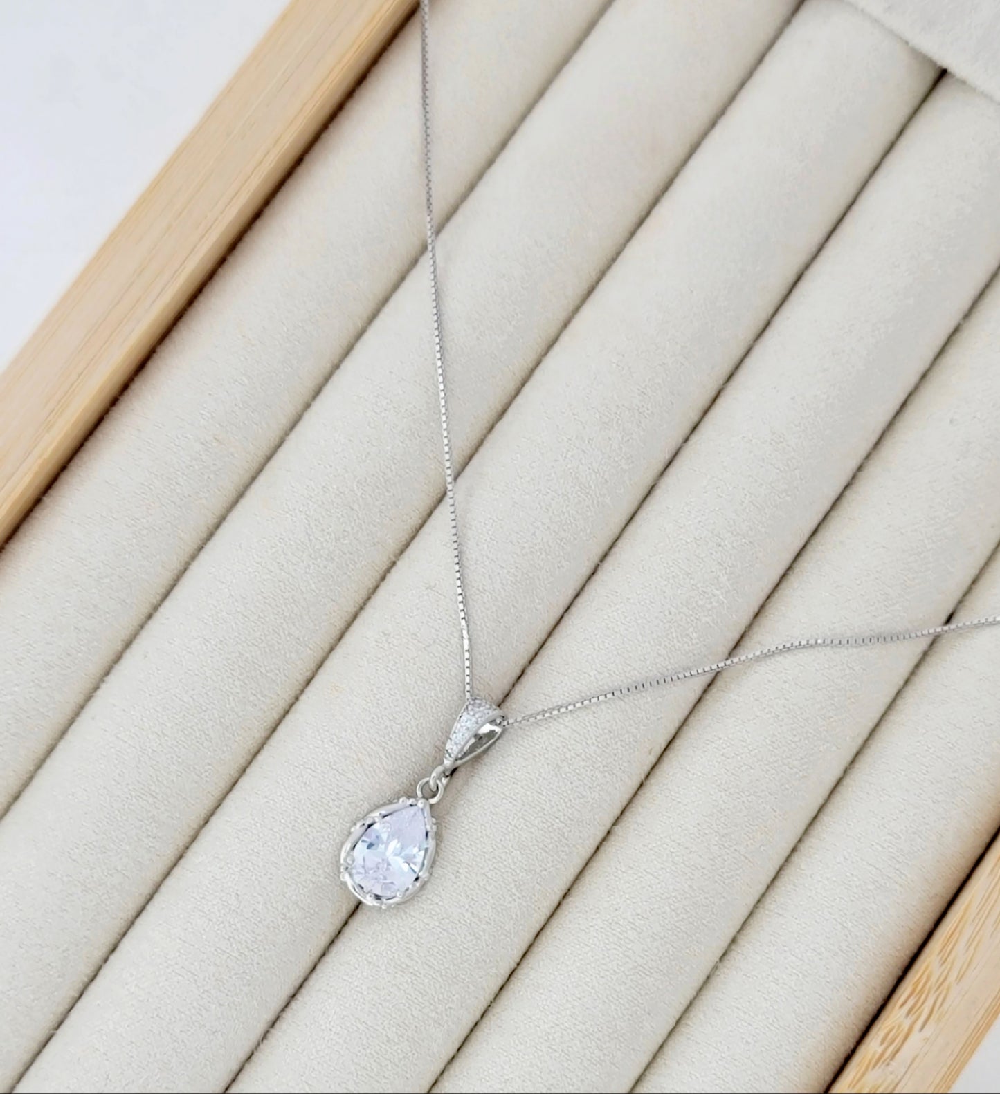Classic Teardrop Set - Silver