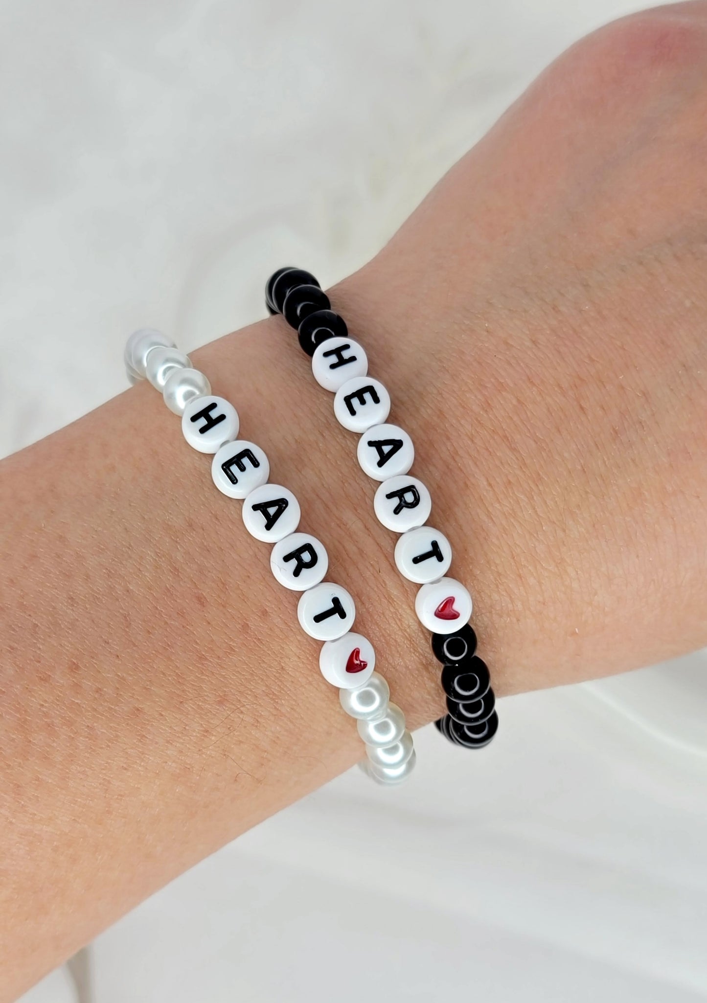 Heart - Pearl Beads