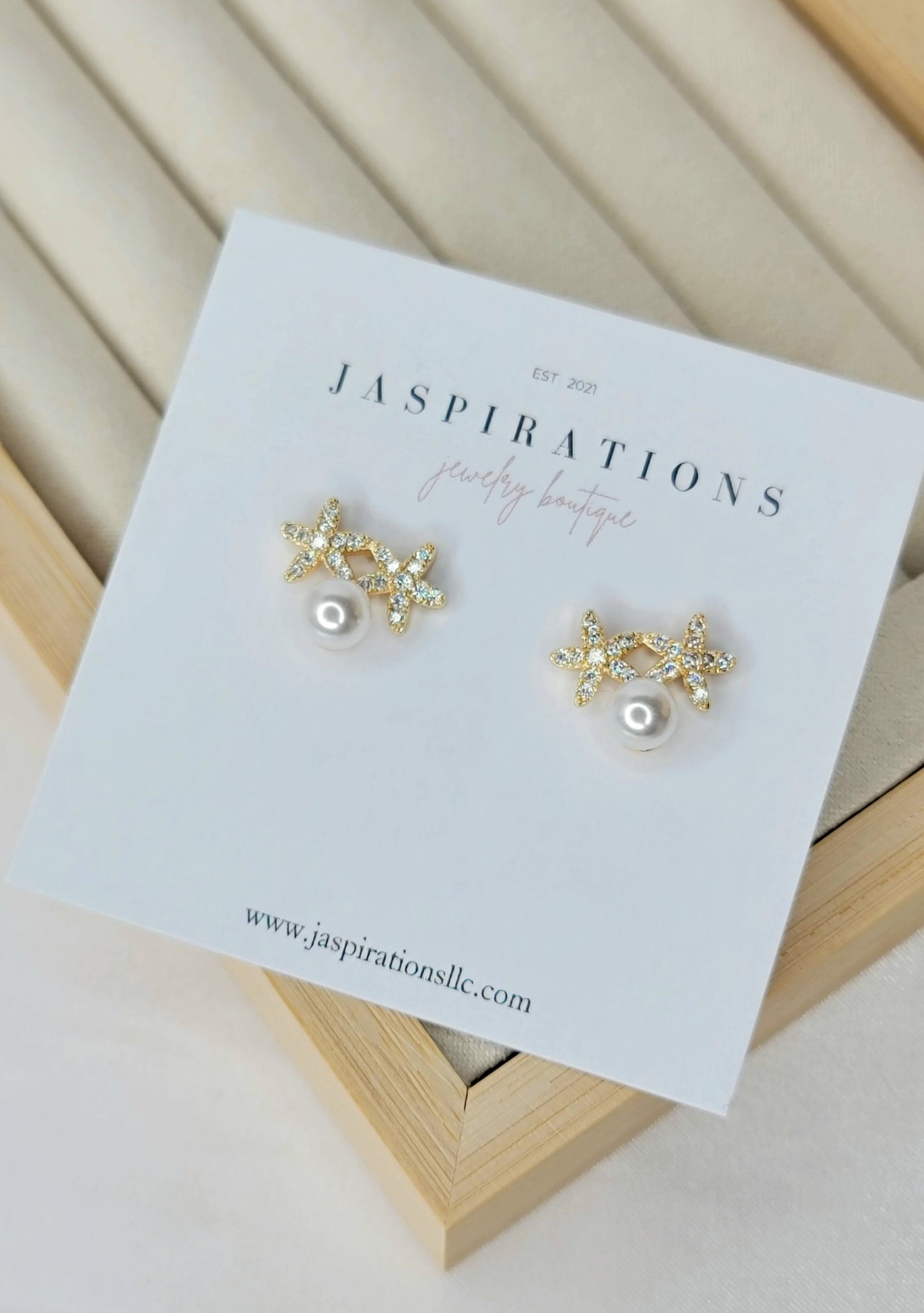 Ocean Kiss Studs